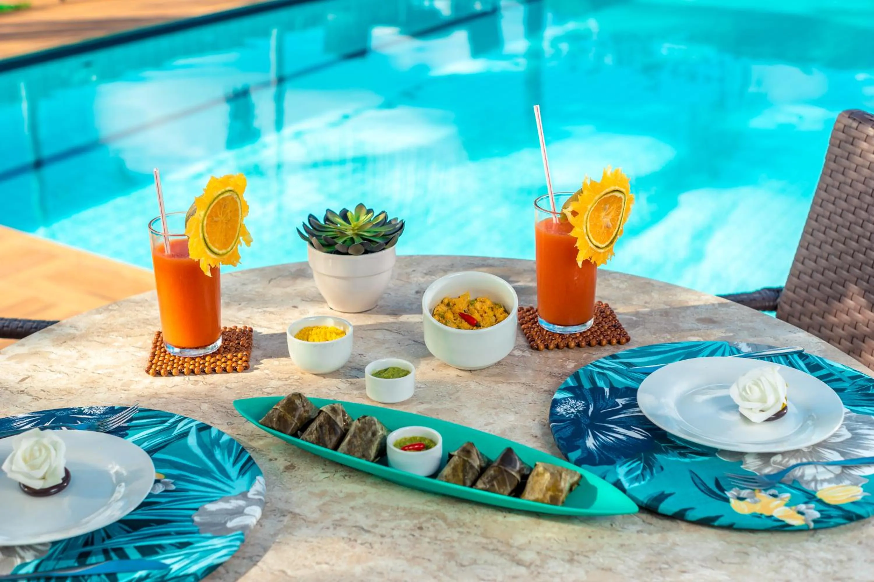 Food and drinks in Pousada Villa Maeva Itacimirim