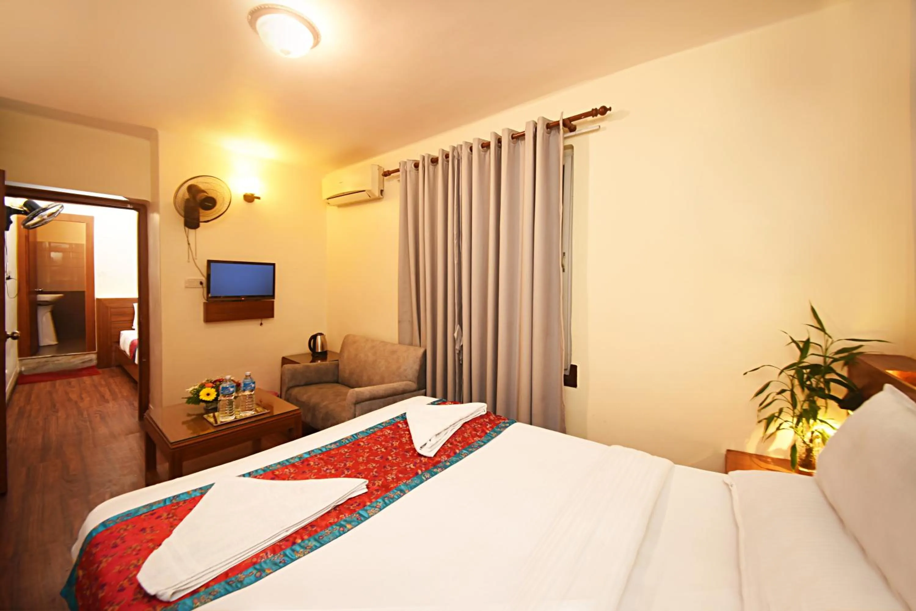 Bed in Hotel Amaryllis