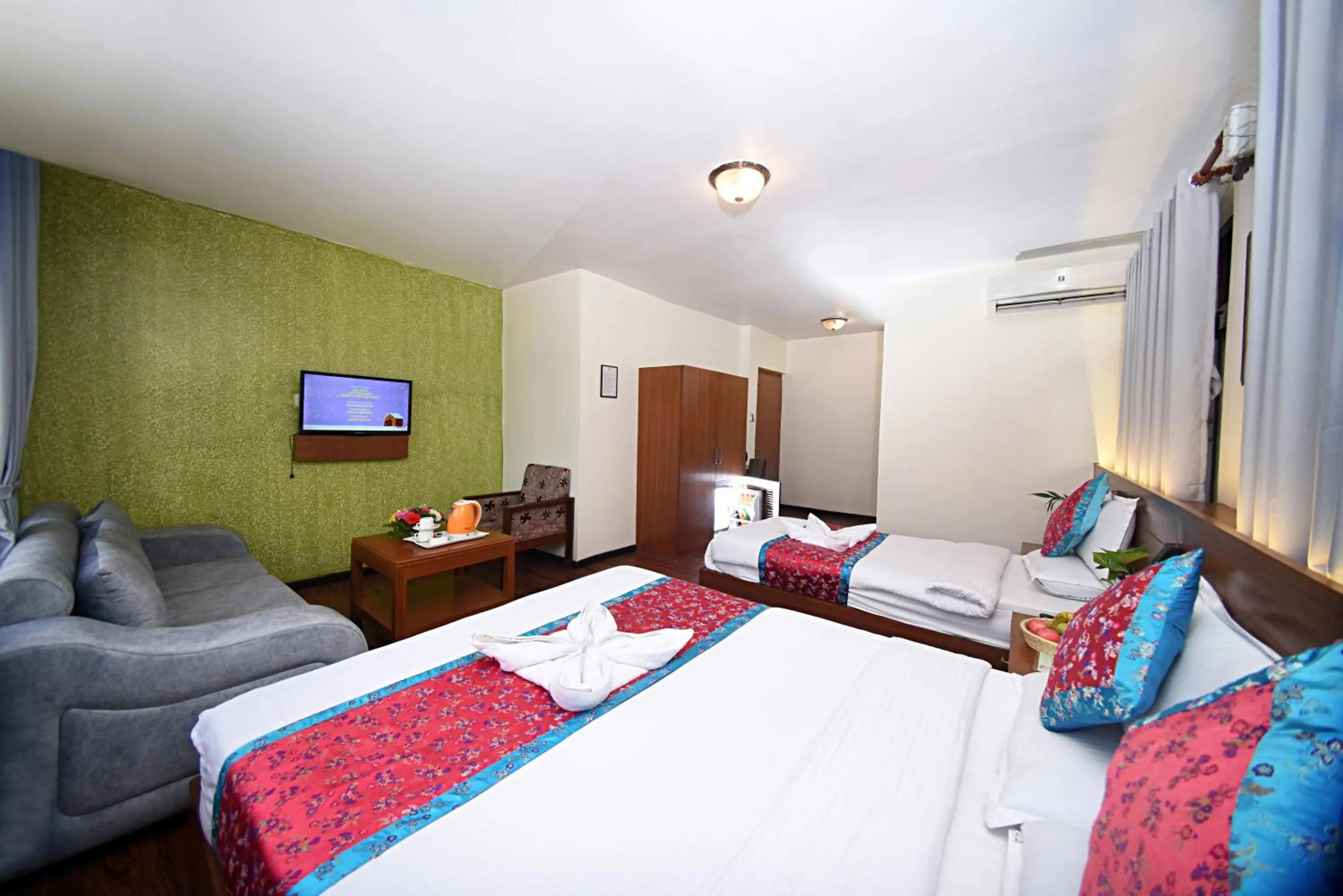 Bed in Hotel Amaryllis