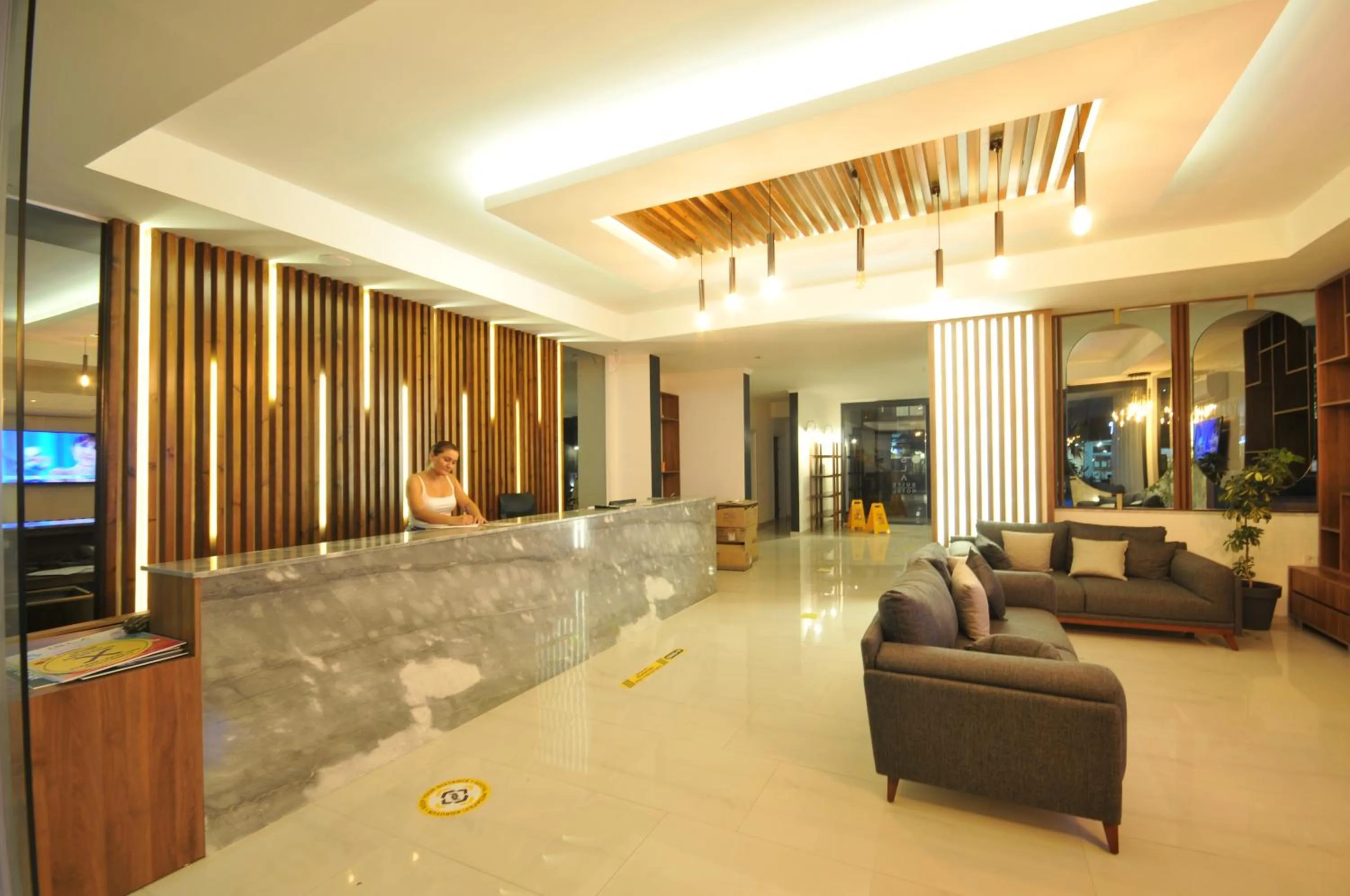 Lobby or reception in Isla Apart