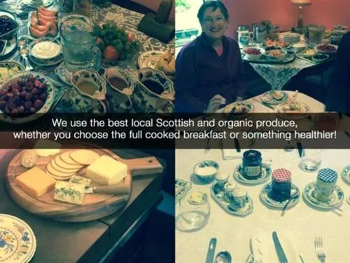 Dining area in Old Drynie House,
