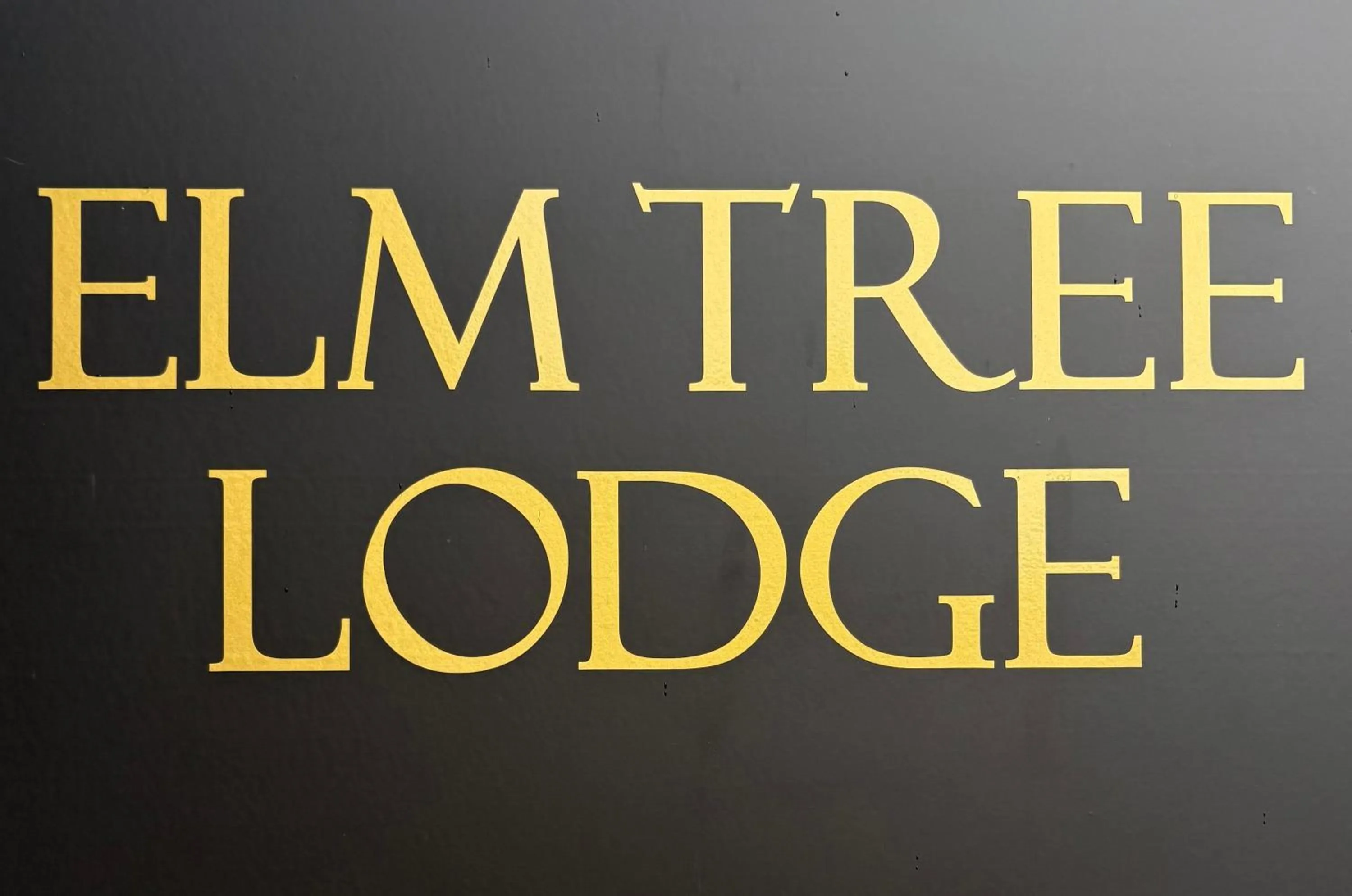 Property logo or sign in Elm Tree Lodge