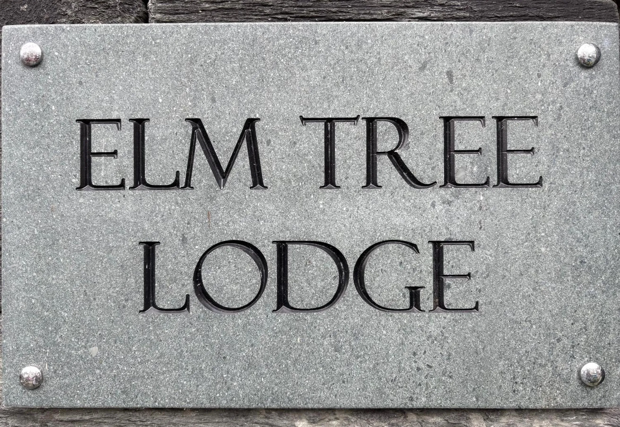 Property logo or sign in Elm Tree Lodge