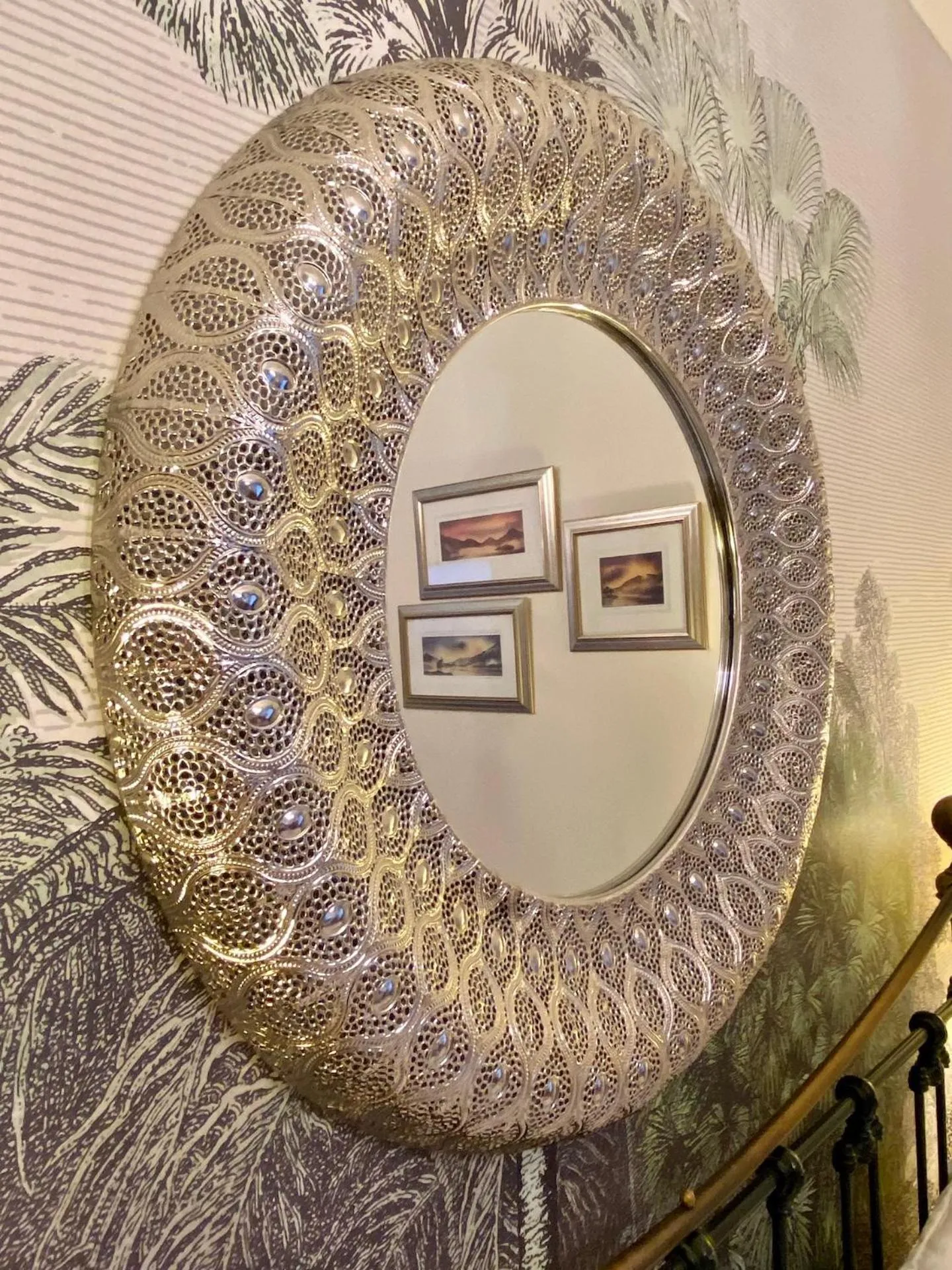 Decorative detail in Elm Tree Lodge