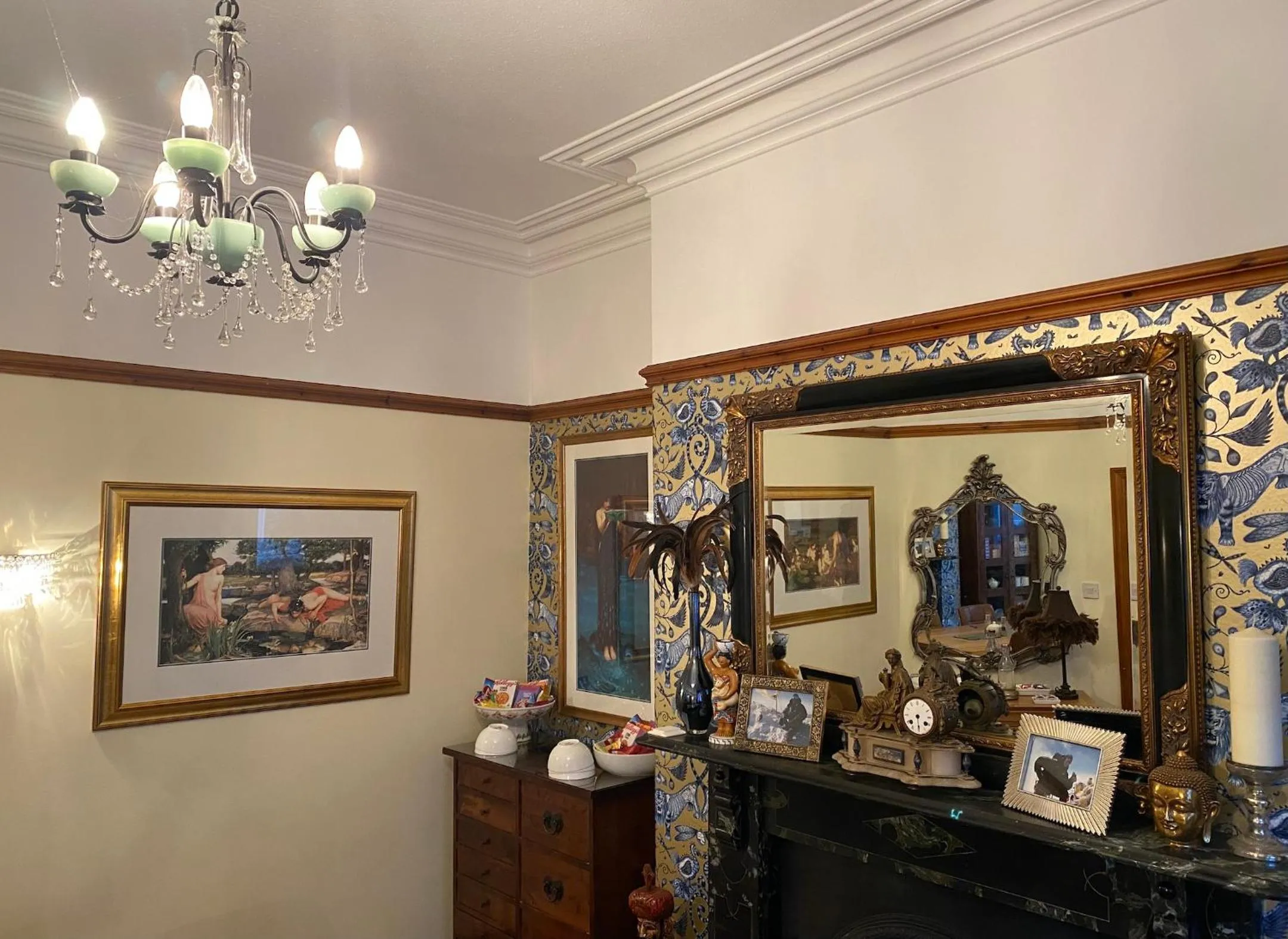 Dining area in Elm Tree Lodge