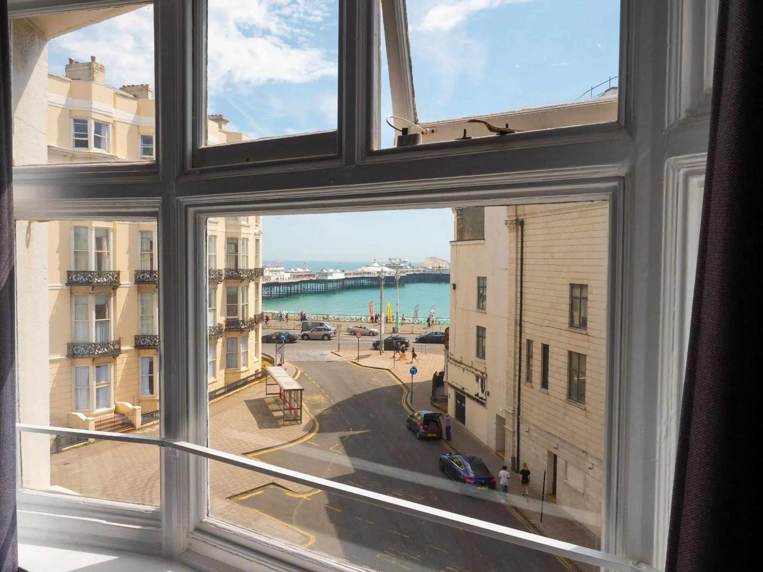 View (from property/room) in YHA Brighton Hostel