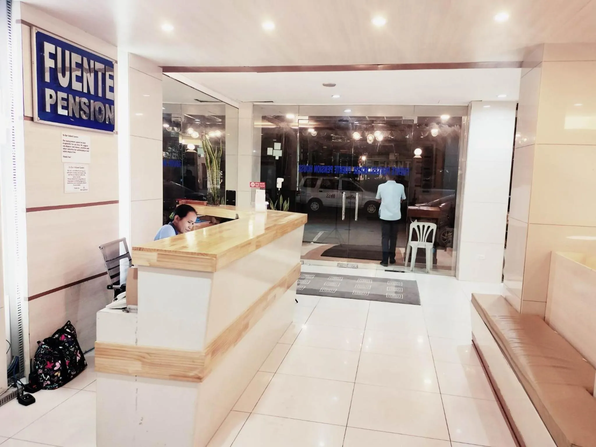 Lobby or reception in Fuente Hotel de Cebu