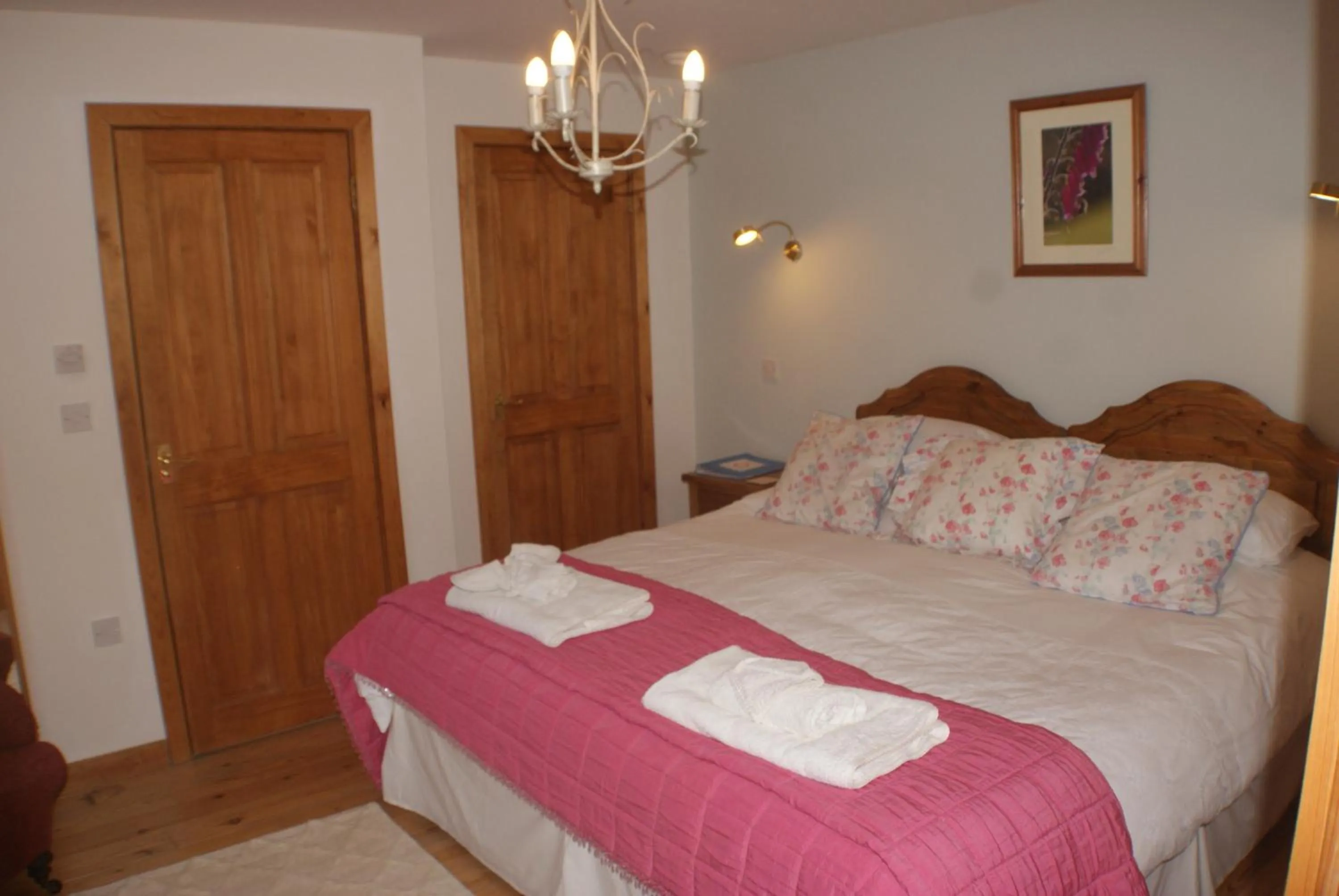 Bedroom, Bed in Knockaloe Beg Farm