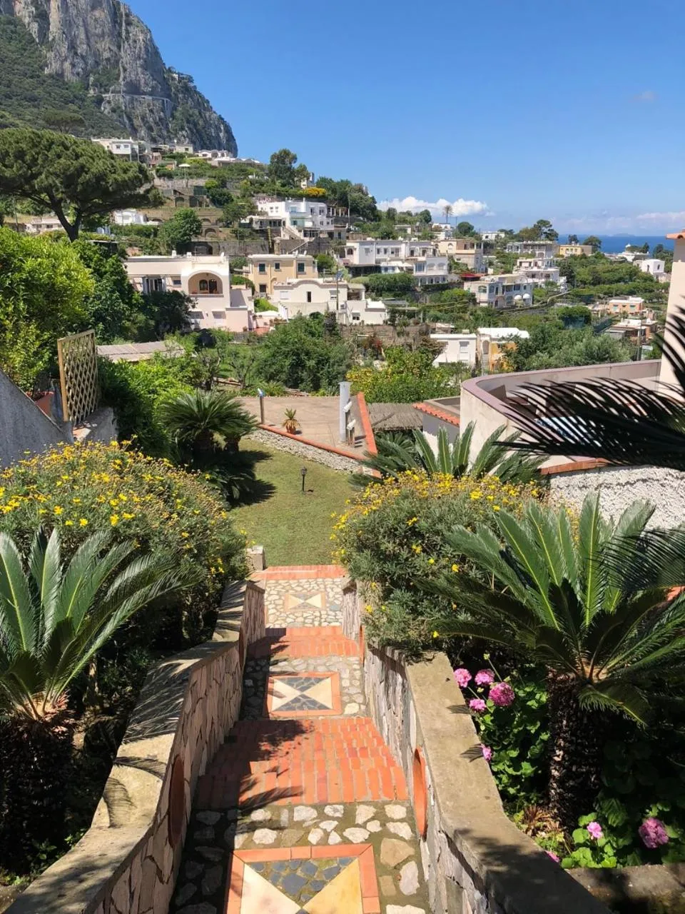 Property building in Villa Amalu Capri Piscina e Giardino