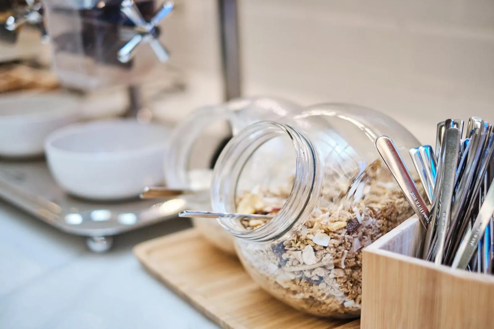 Buffet breakfast in Hotel Lux Santiago