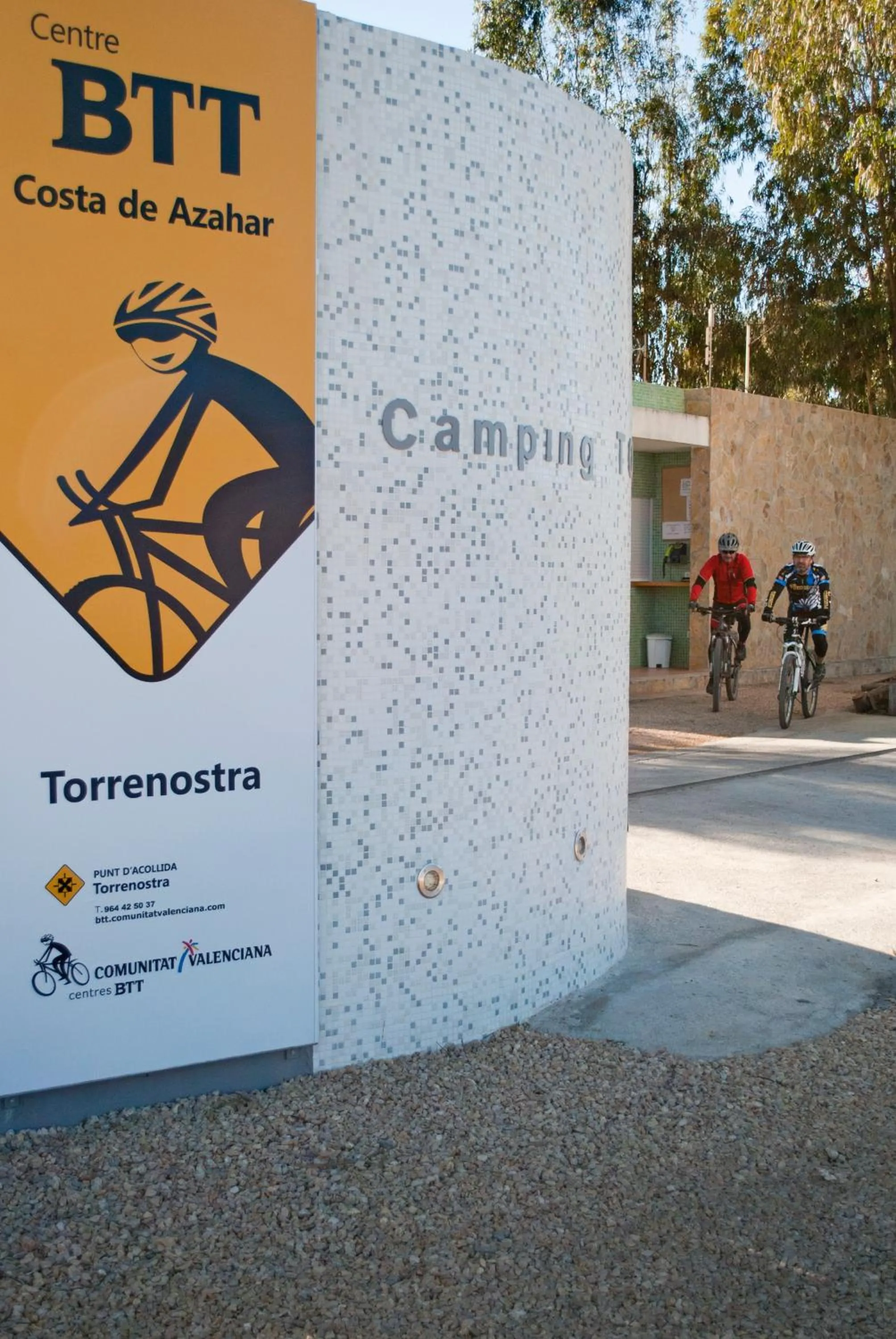 Cycling in Camping Torrenostra