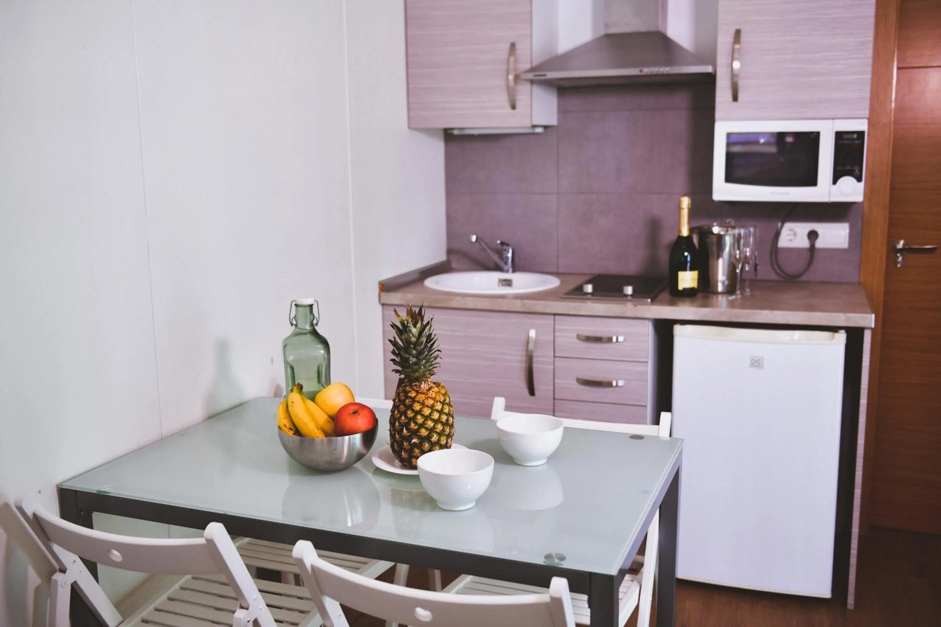 Kitchen or kitchenette in Camping Torrenostra