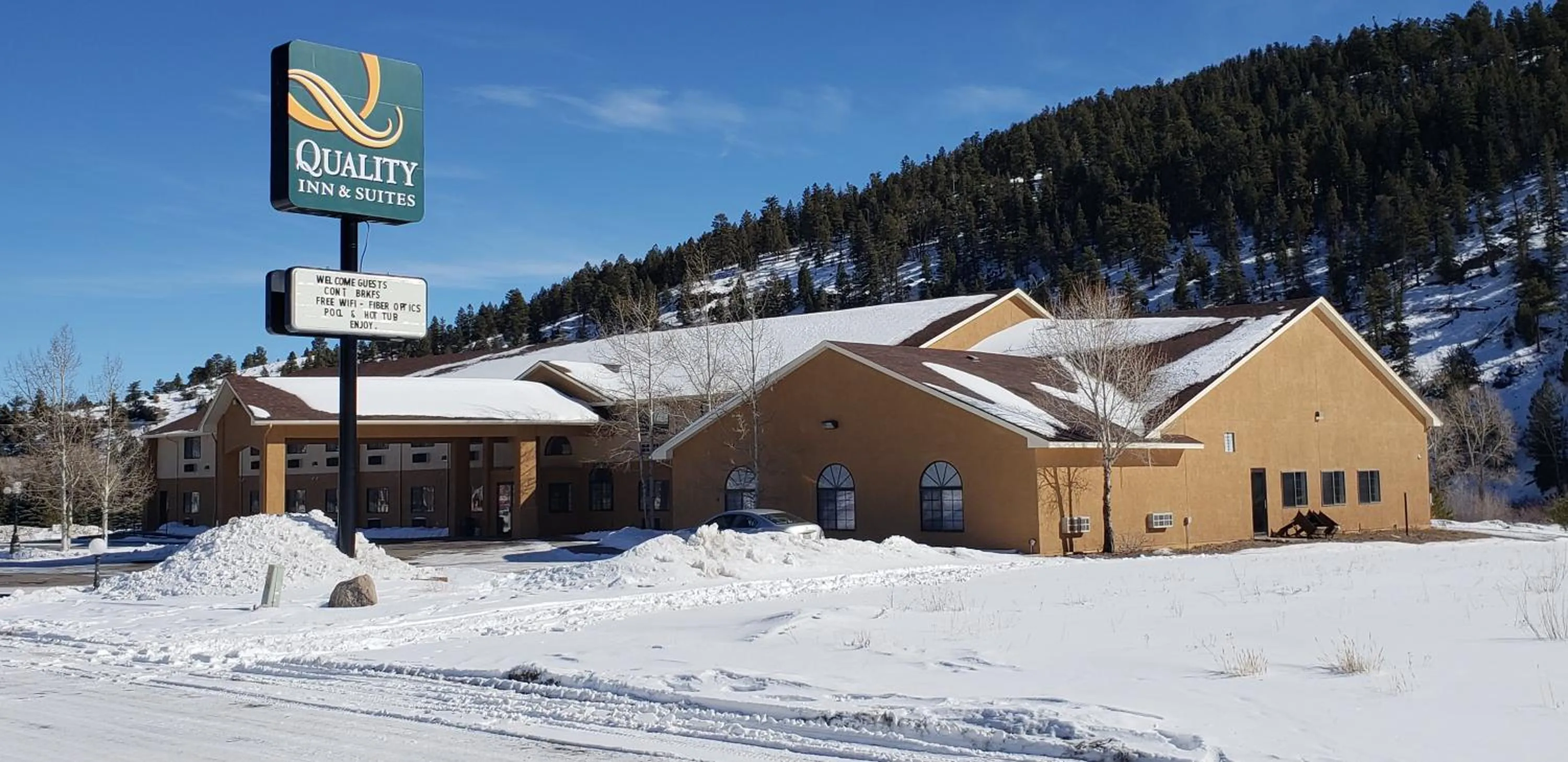 Property building in Quality Inn & Suites