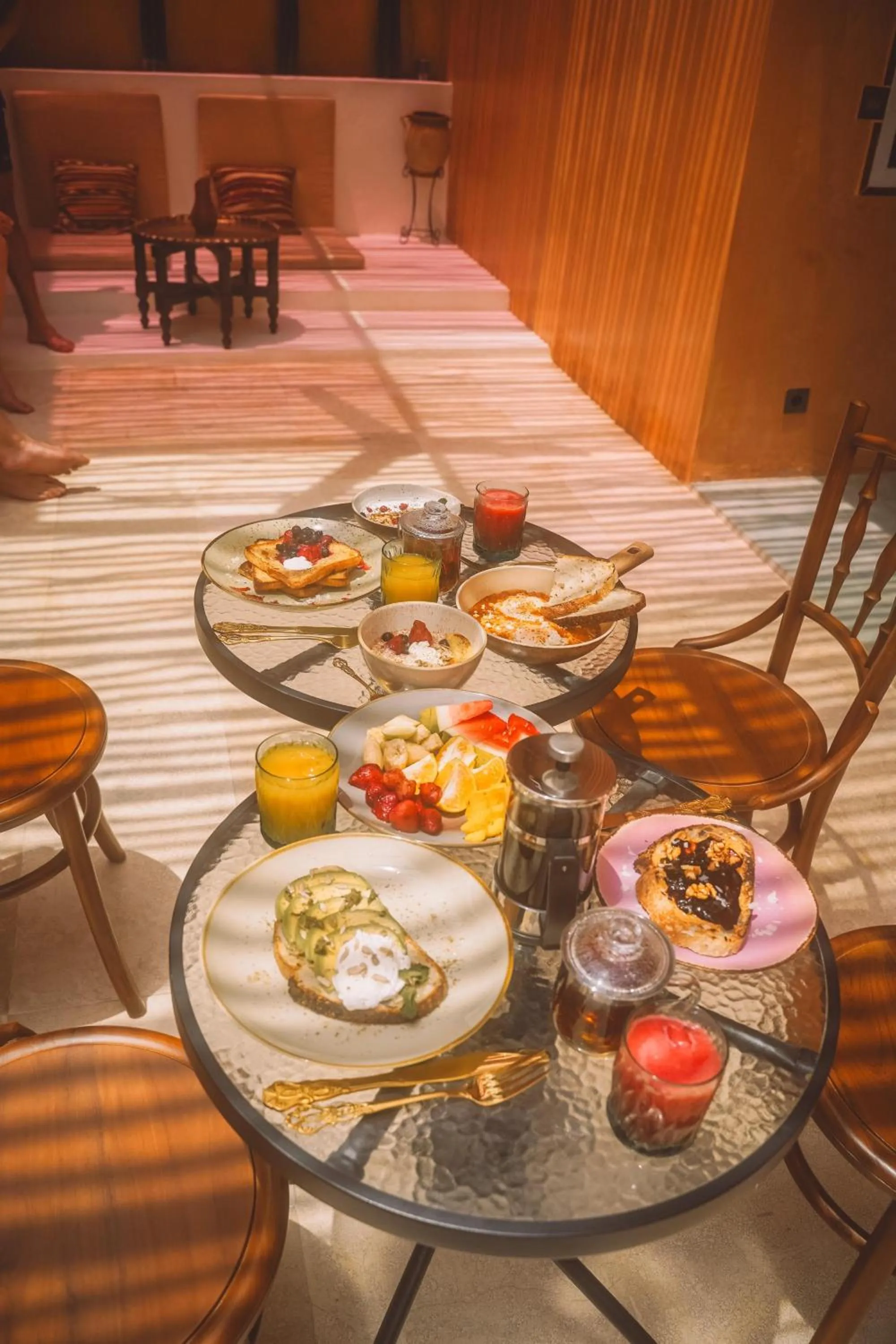 Breakfast in Lina Boutique Villas and Spa