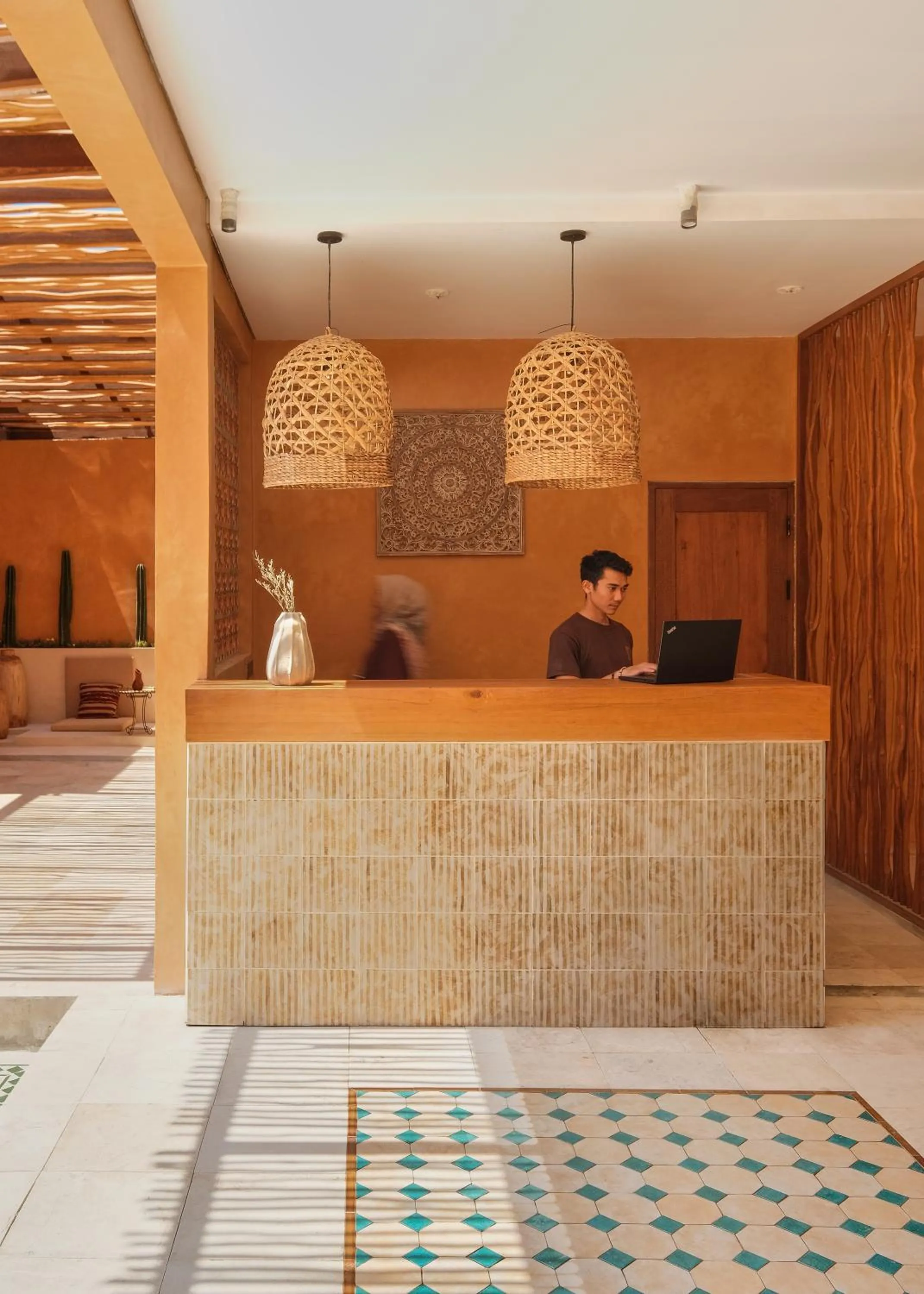 Lobby or reception in Lina Boutique Villas and Spa