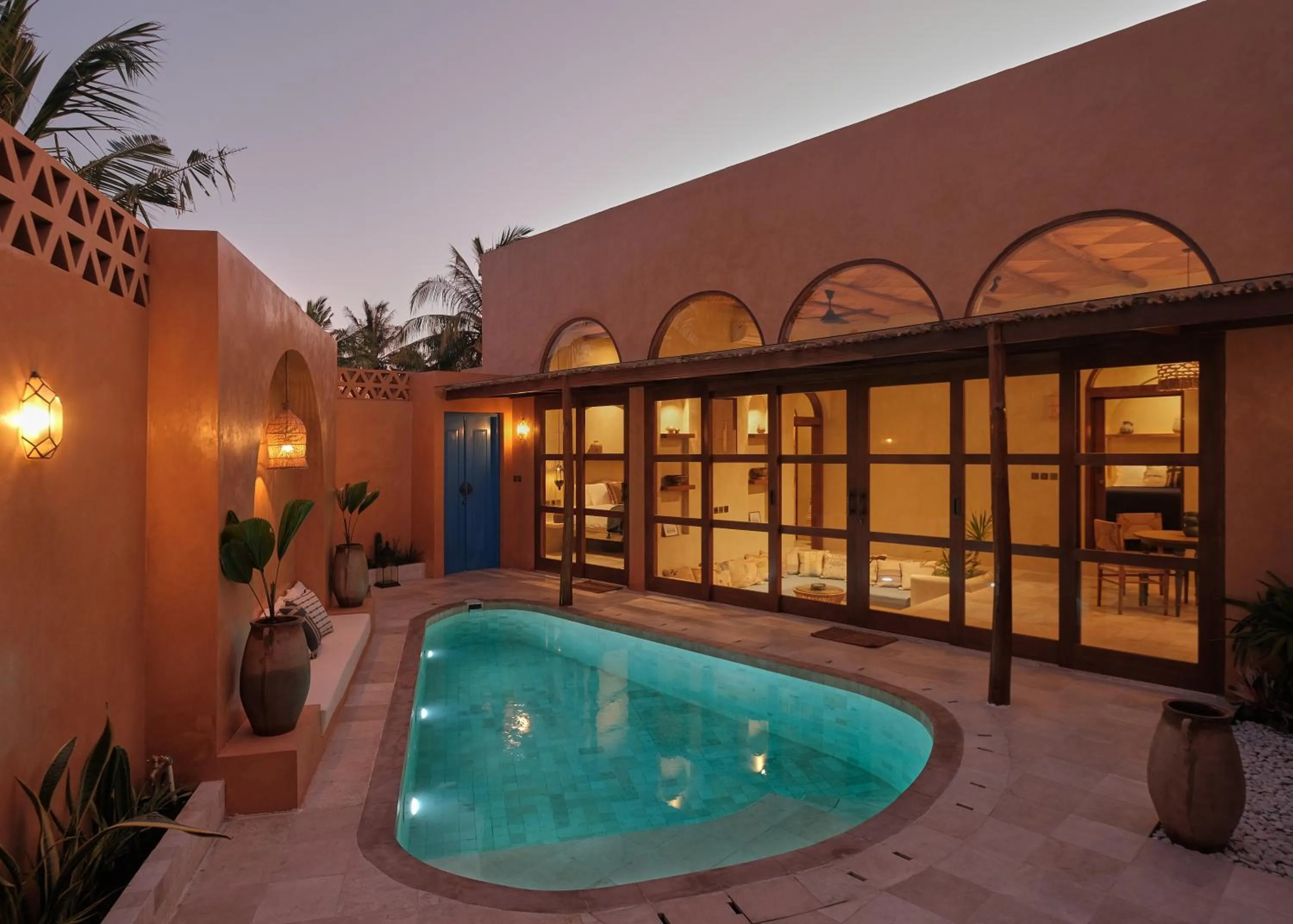 Swimming pool in Lina Boutique Villas and Spa