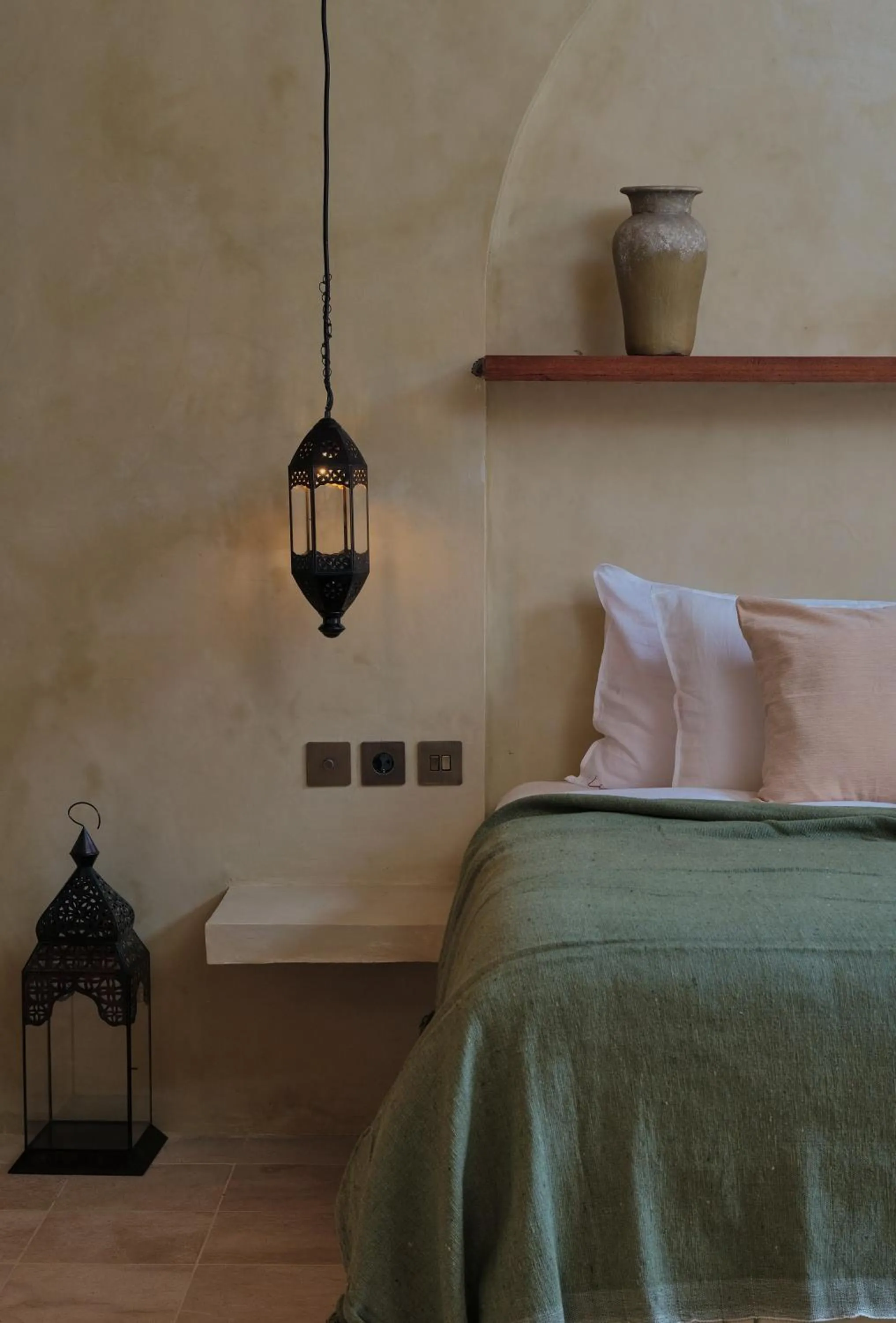 Bed in Lina Boutique Villas and Spa