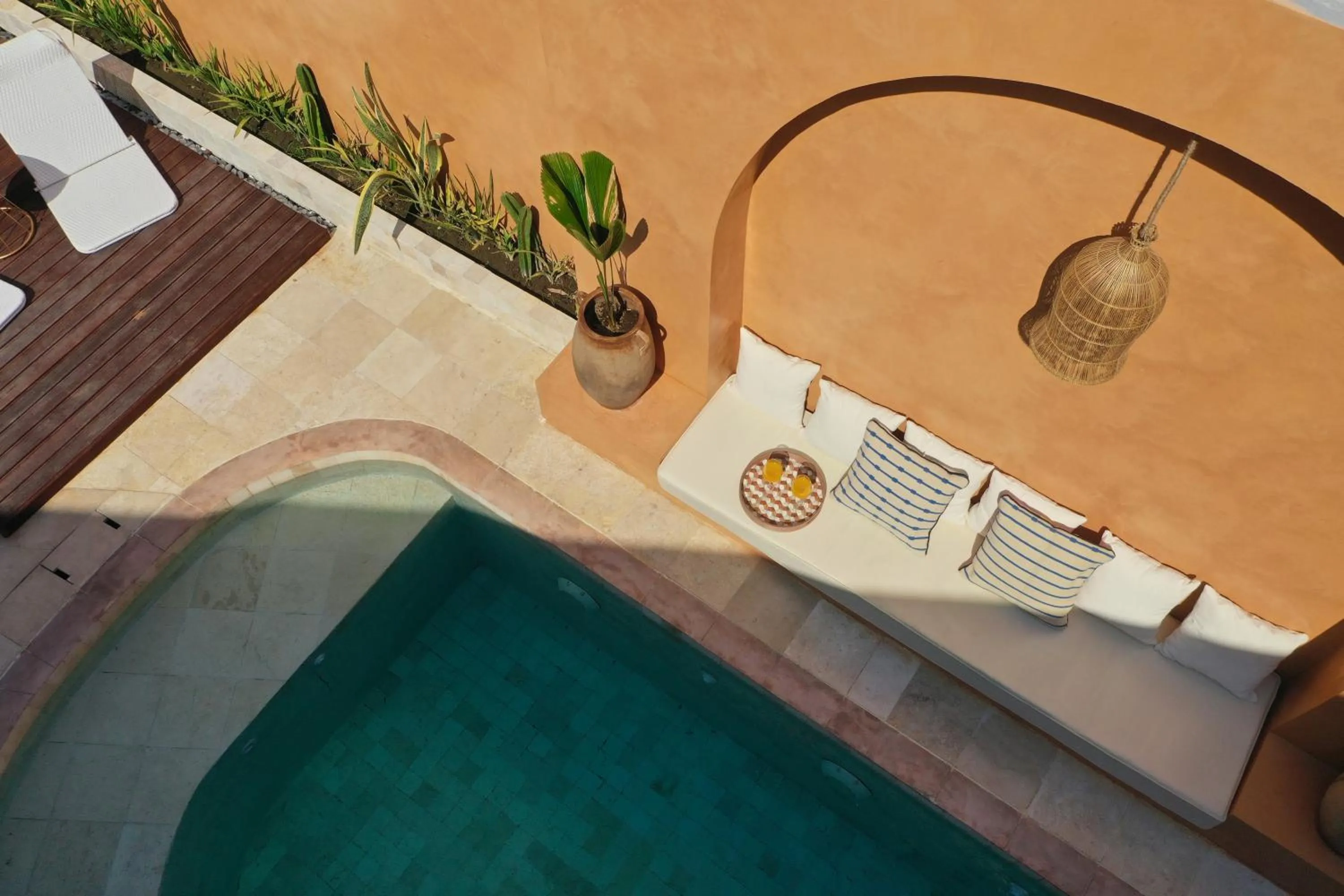 Pool view in Lina Boutique Villas and Spa