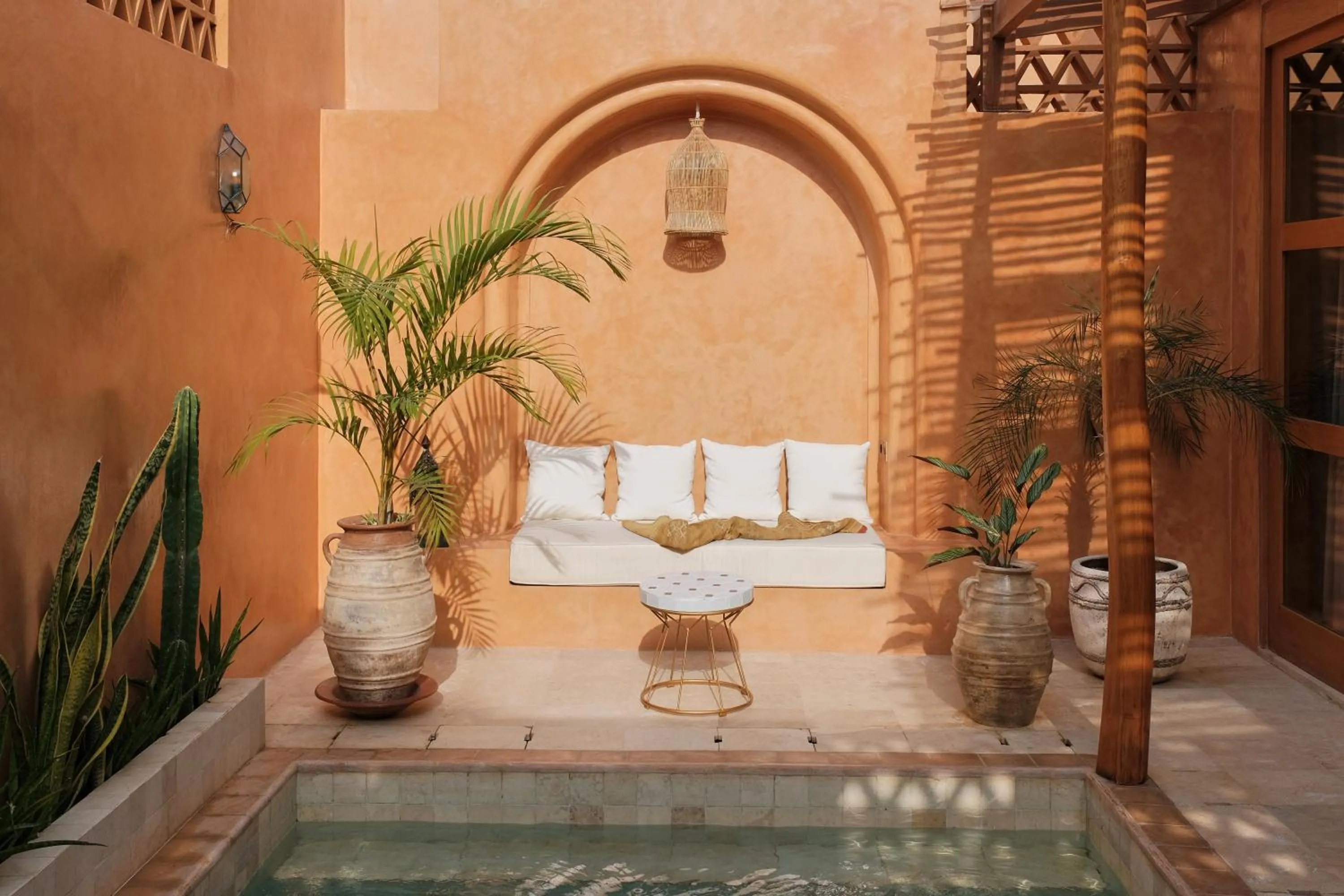 Seating area in Lina Boutique Villas and Spa