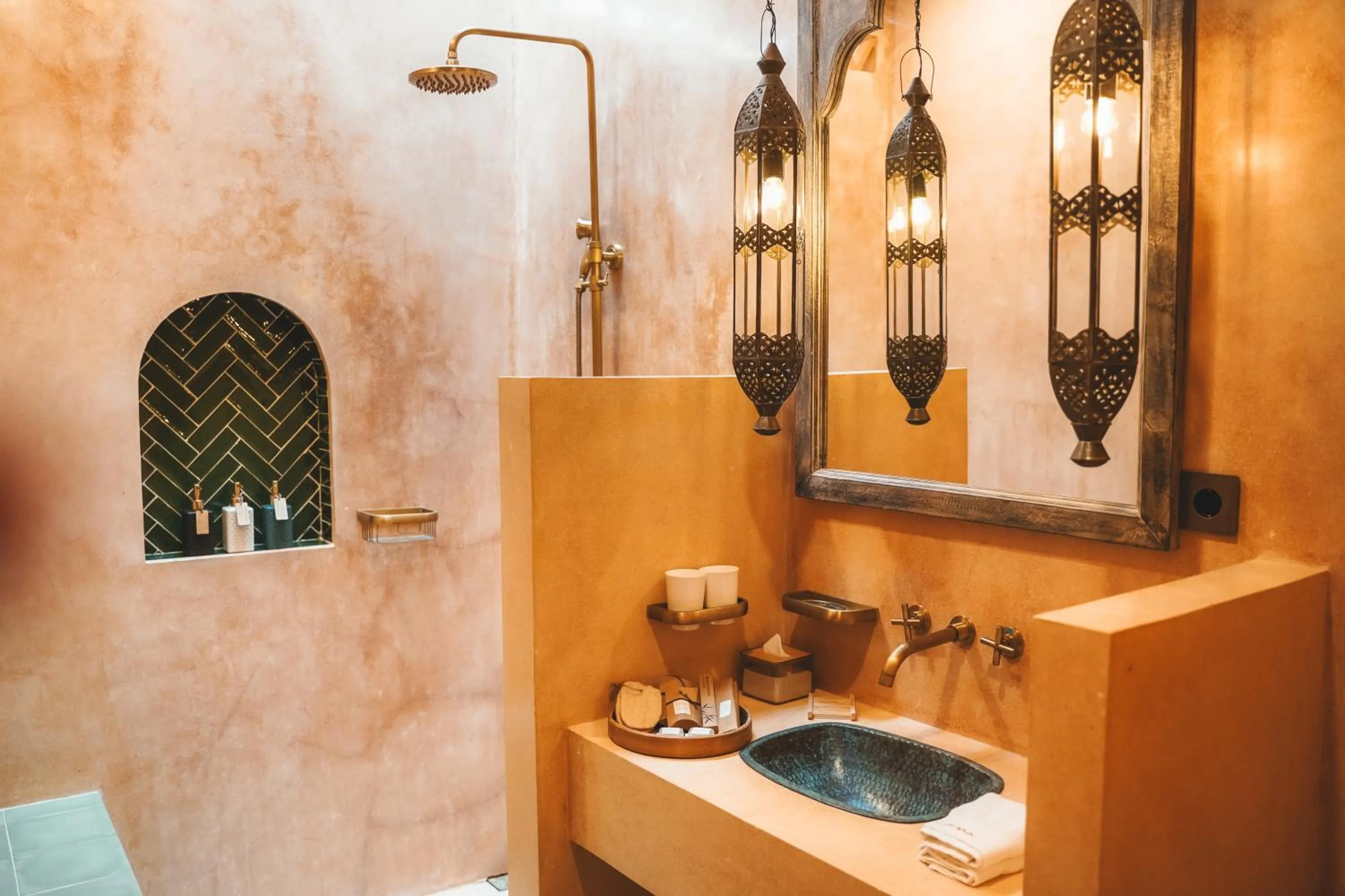 Bathroom in Lina Boutique Villas and Spa
