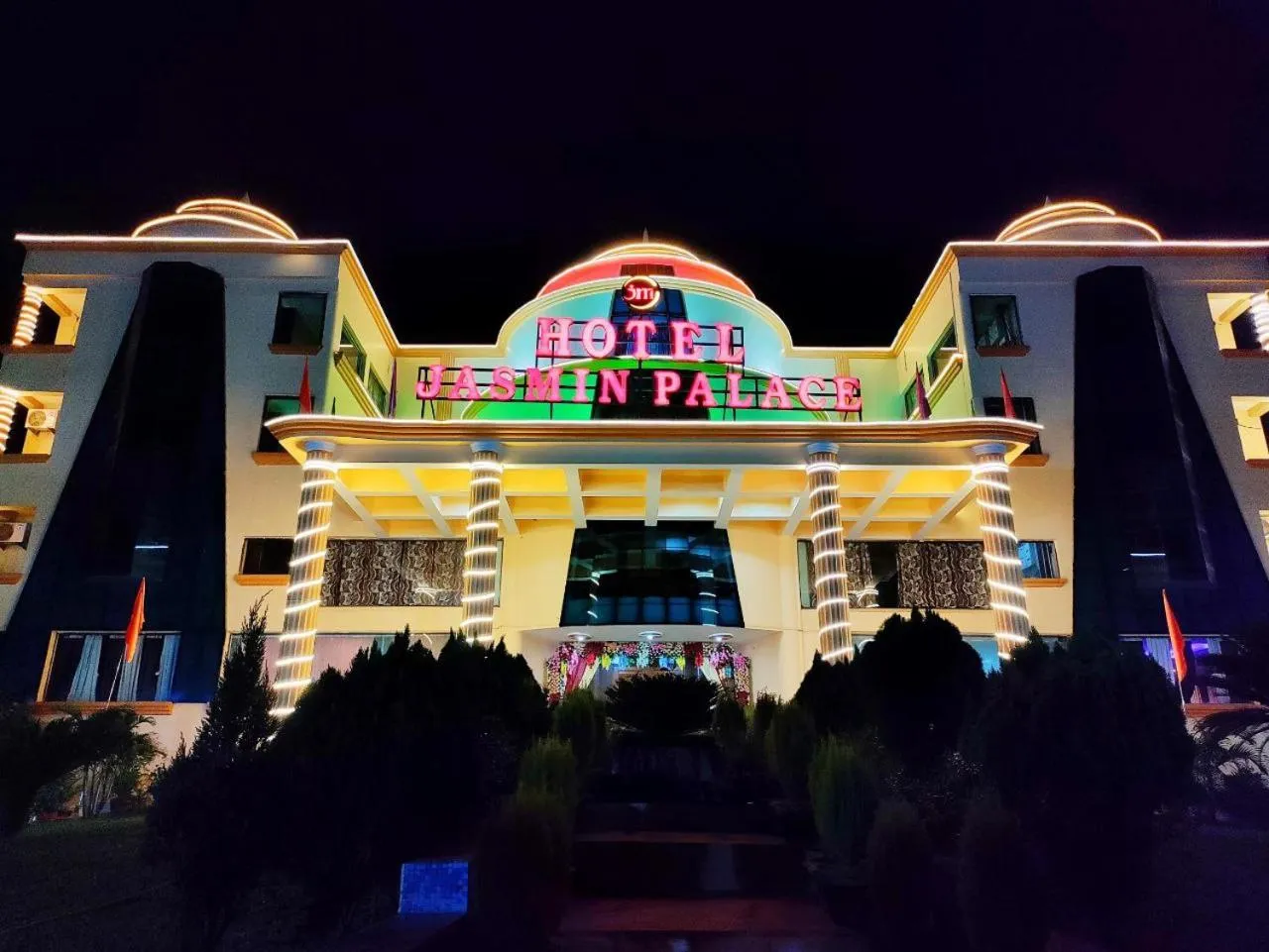 Property building in Hotel Jasmin Palace