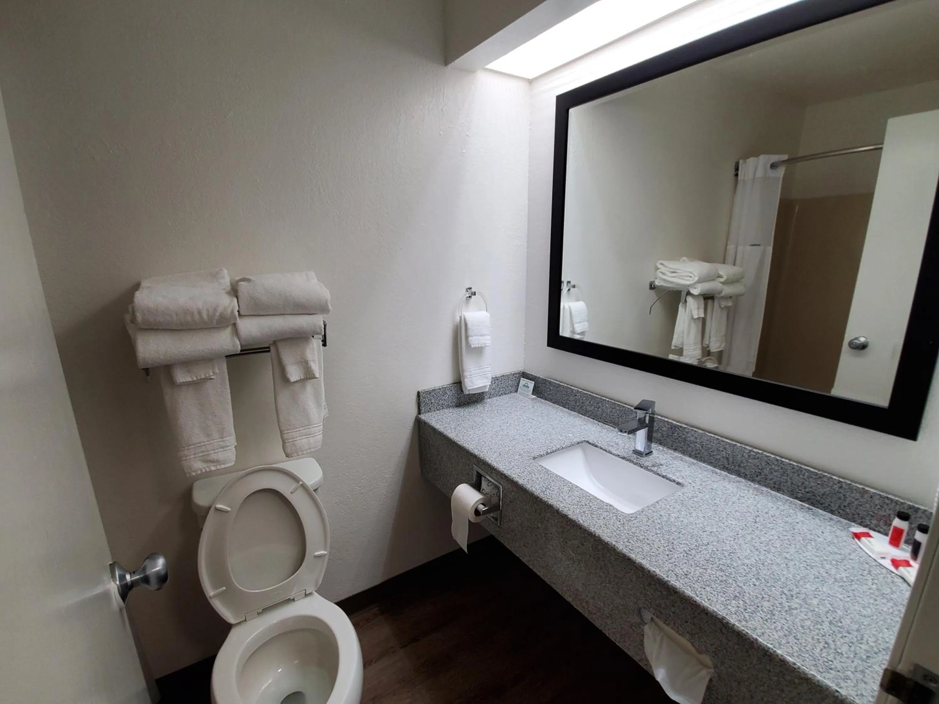 Toilet in Days Inn by Wyndham Lexington