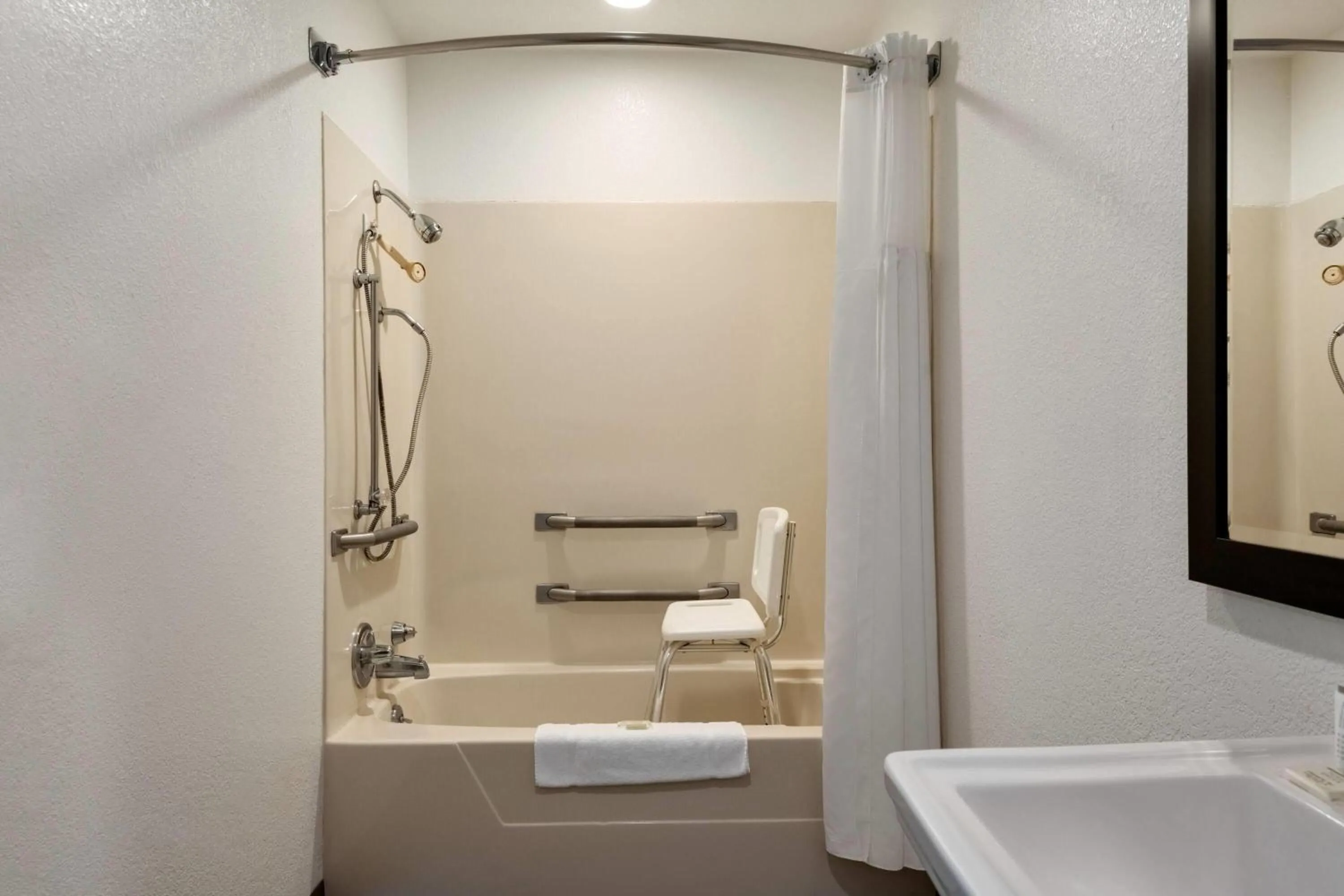 Shower in Days Inn by Wyndham Lexington