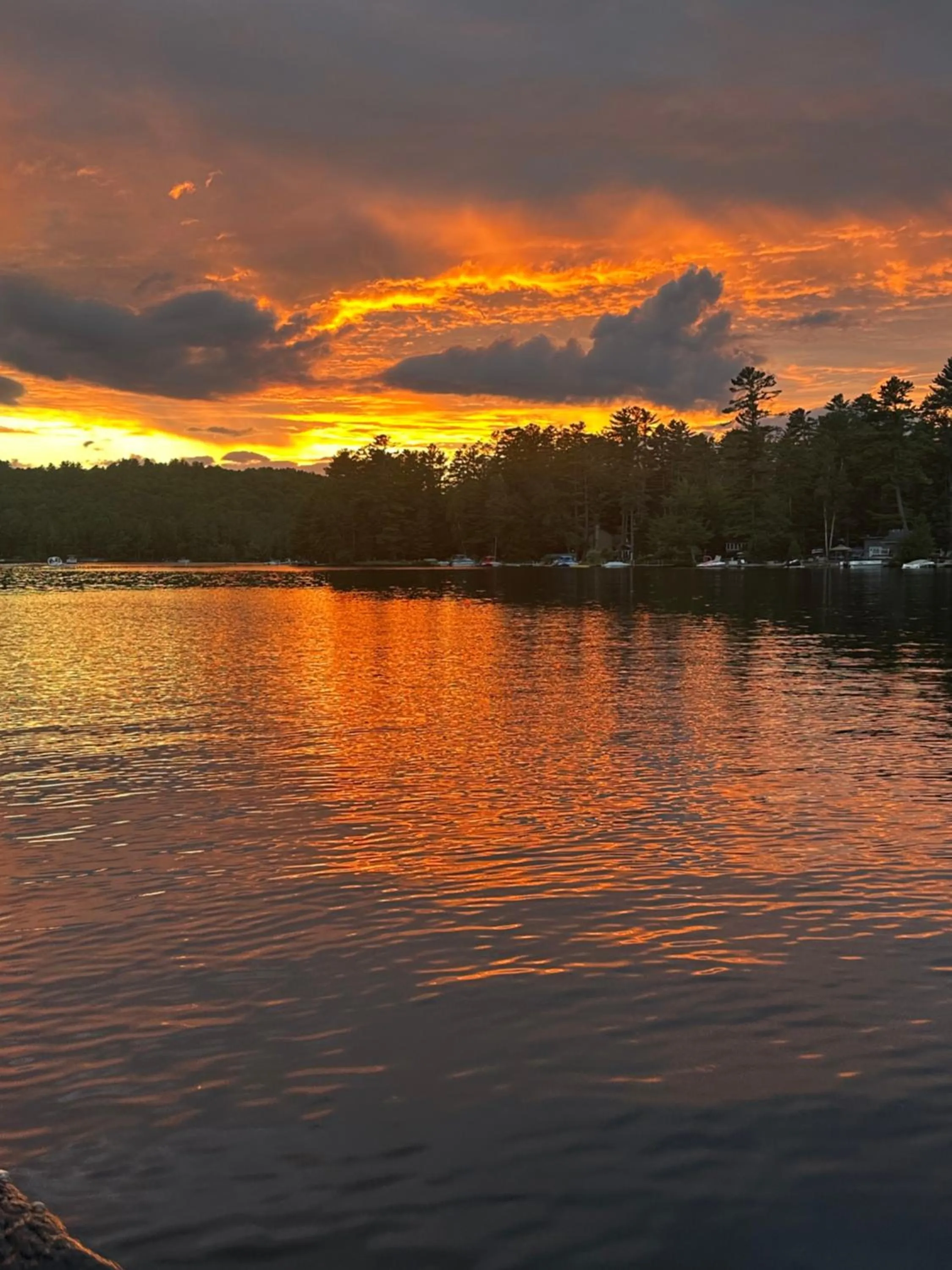 Lake view in The Lodge at Loon Lake