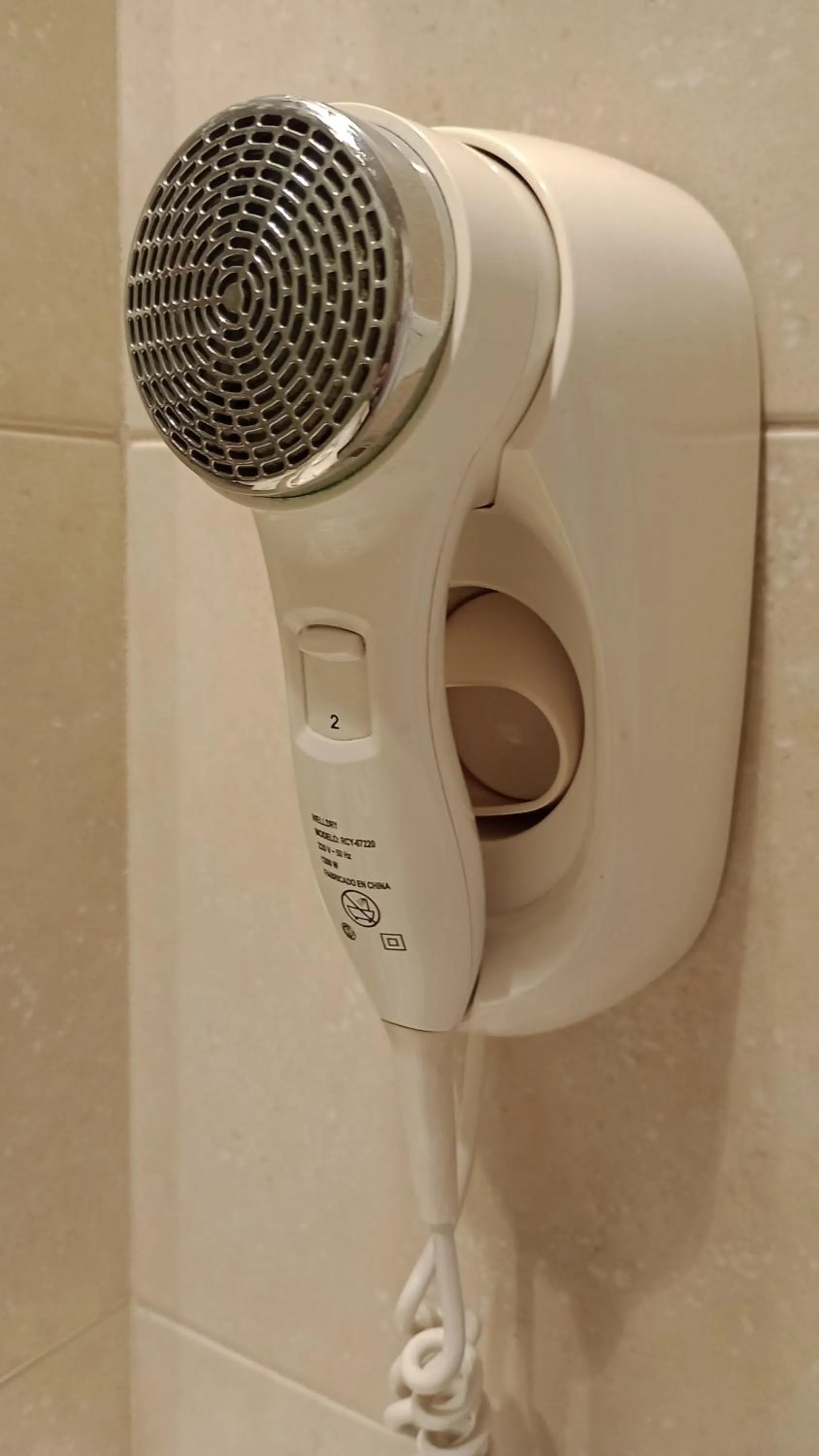 hair dryier in Hotel Centro Naval