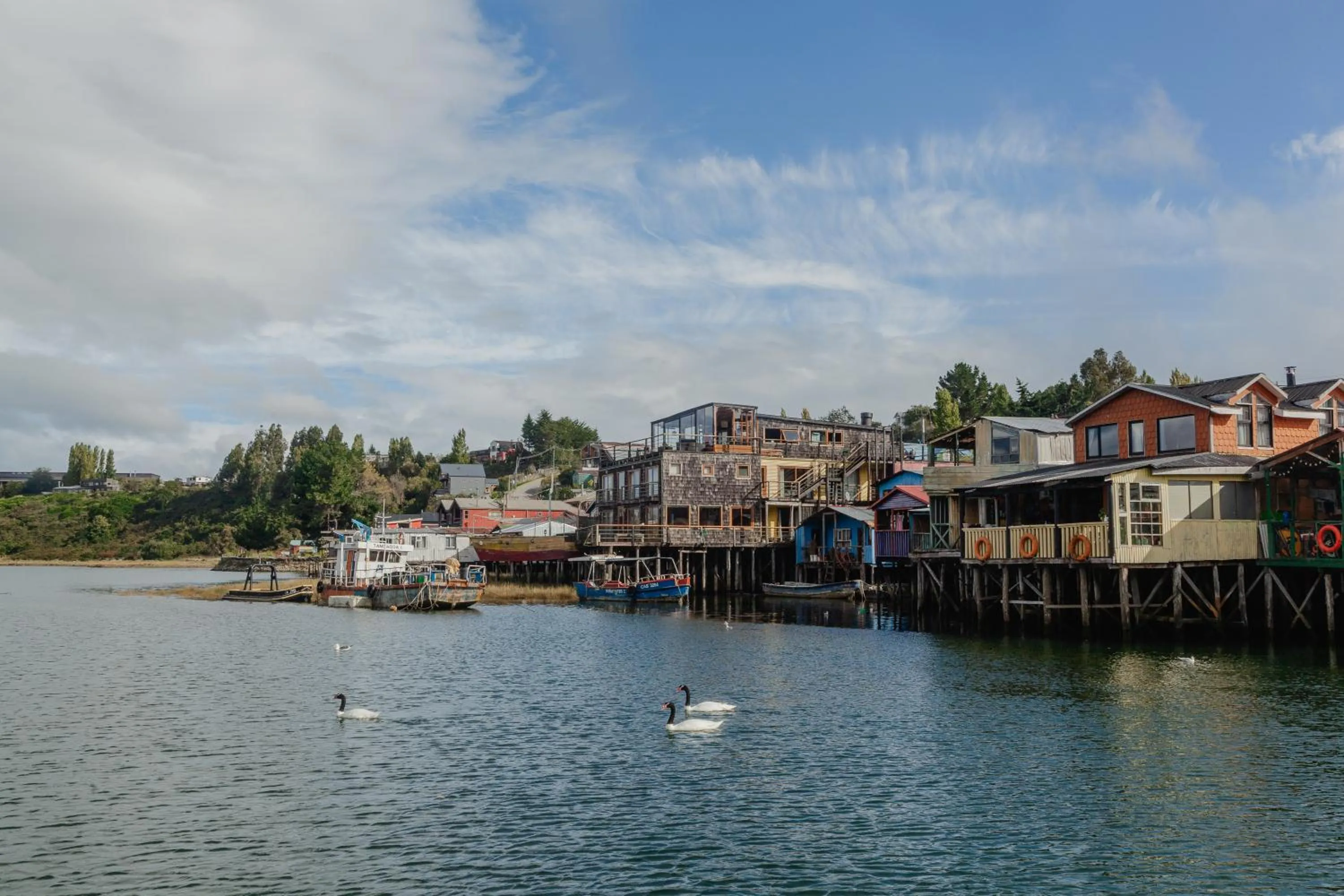 Property building in Palafito 1326 Hotel Boutique Chiloé