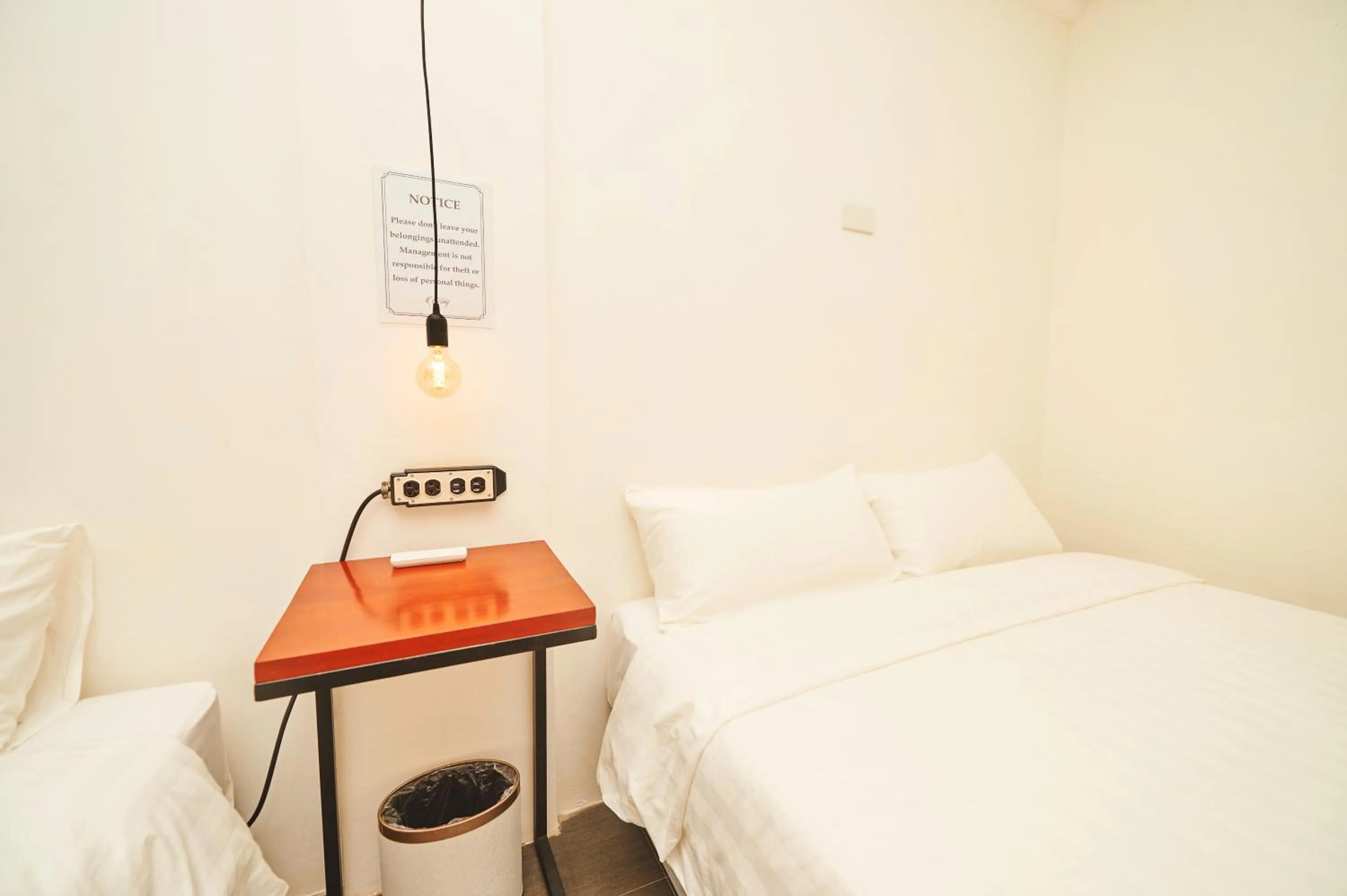 Bed in Hotel Gray in Boracay