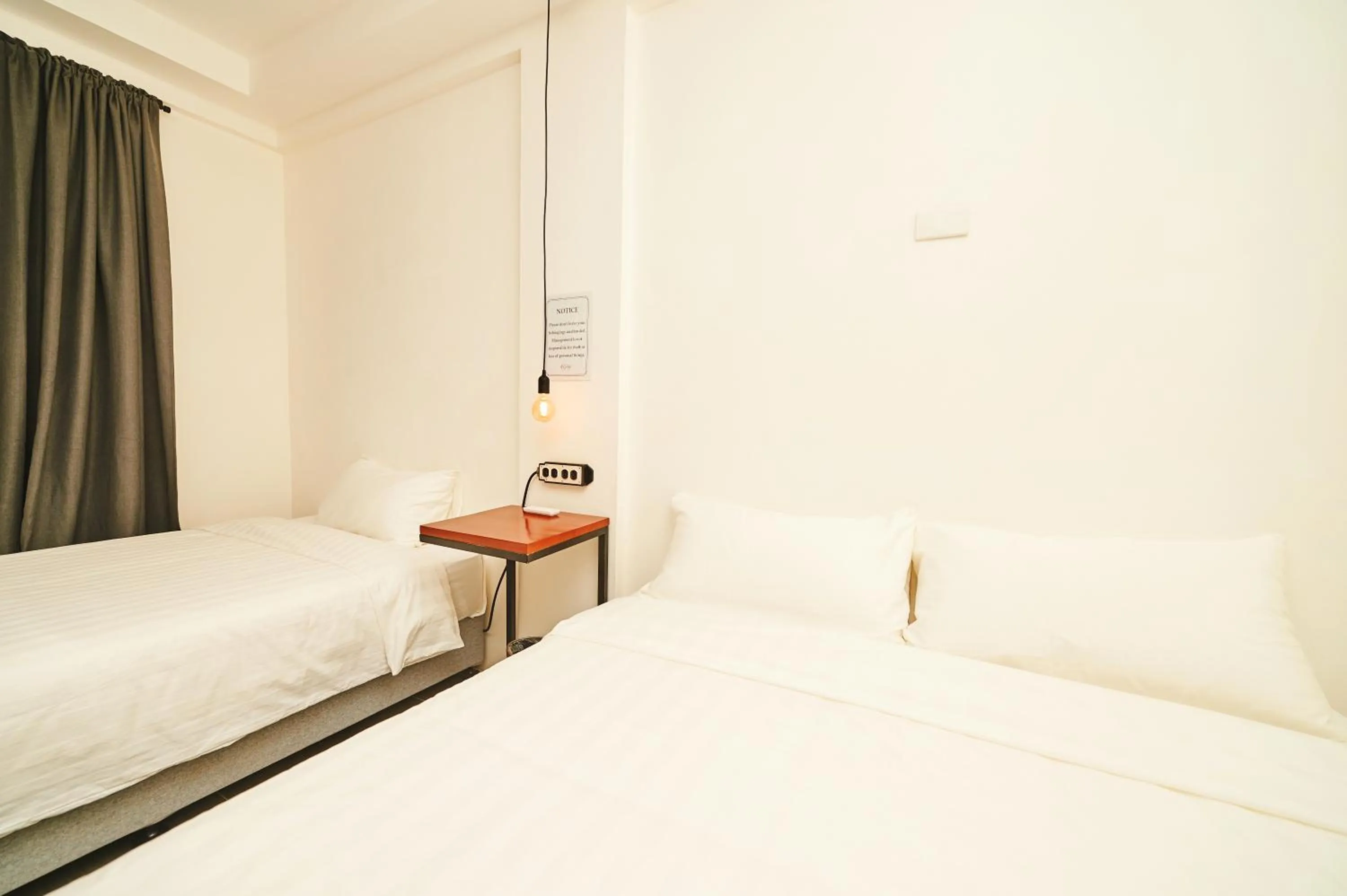 Bed in Hotel Gray in Boracay