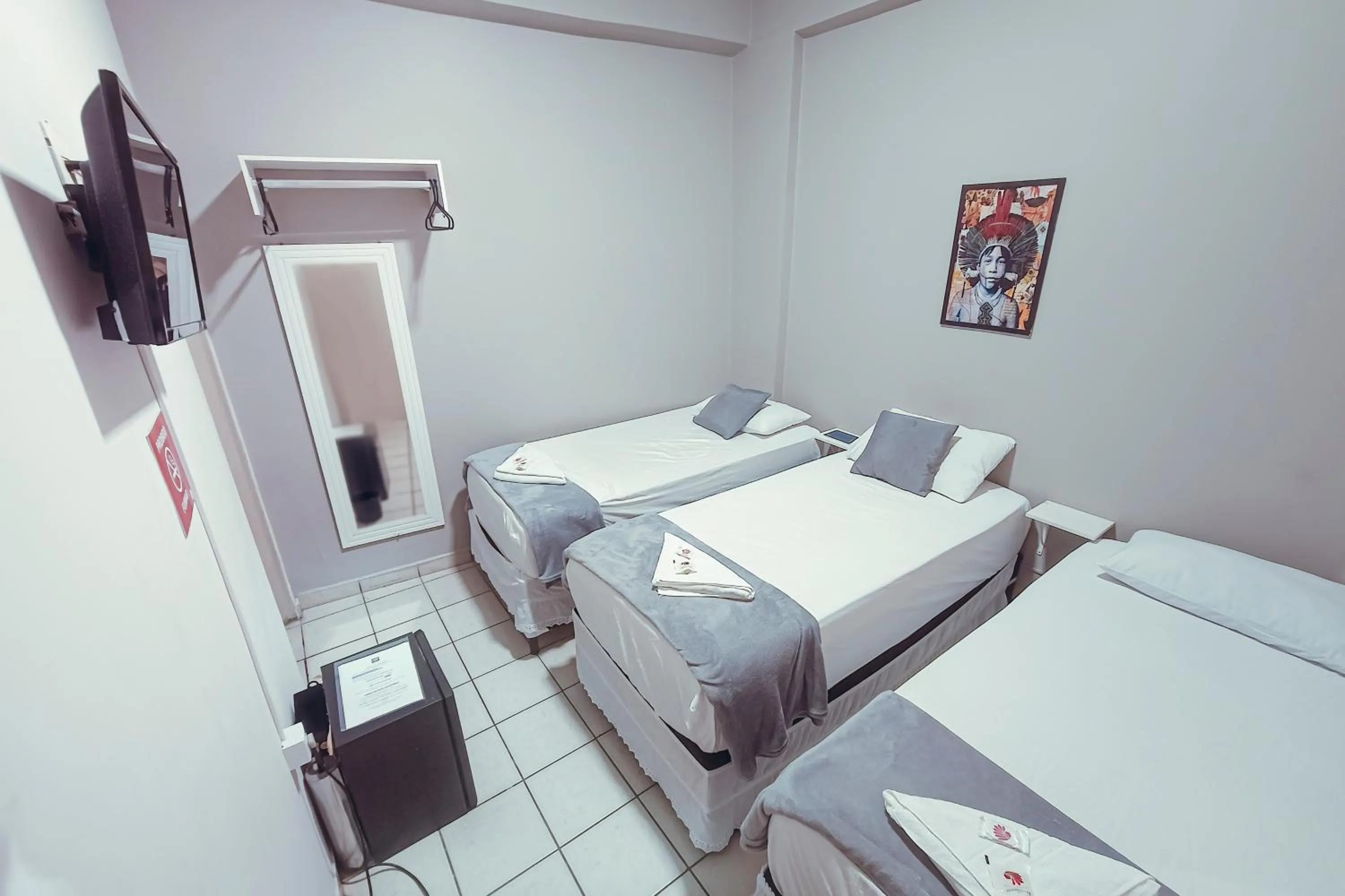 Bed in Hotel Apiacas