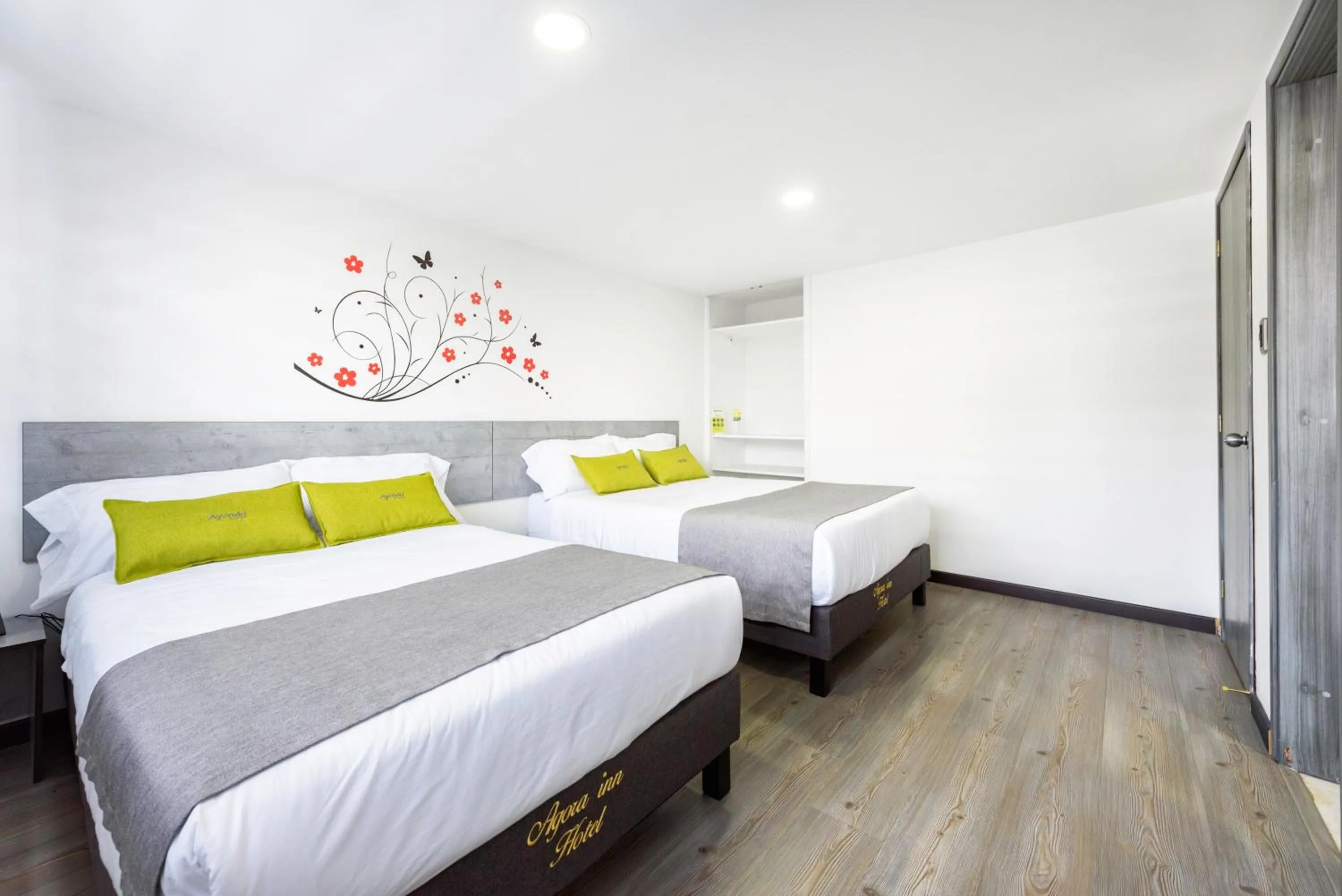 Bed in Ayenda 1024 Agora Inn Hotel