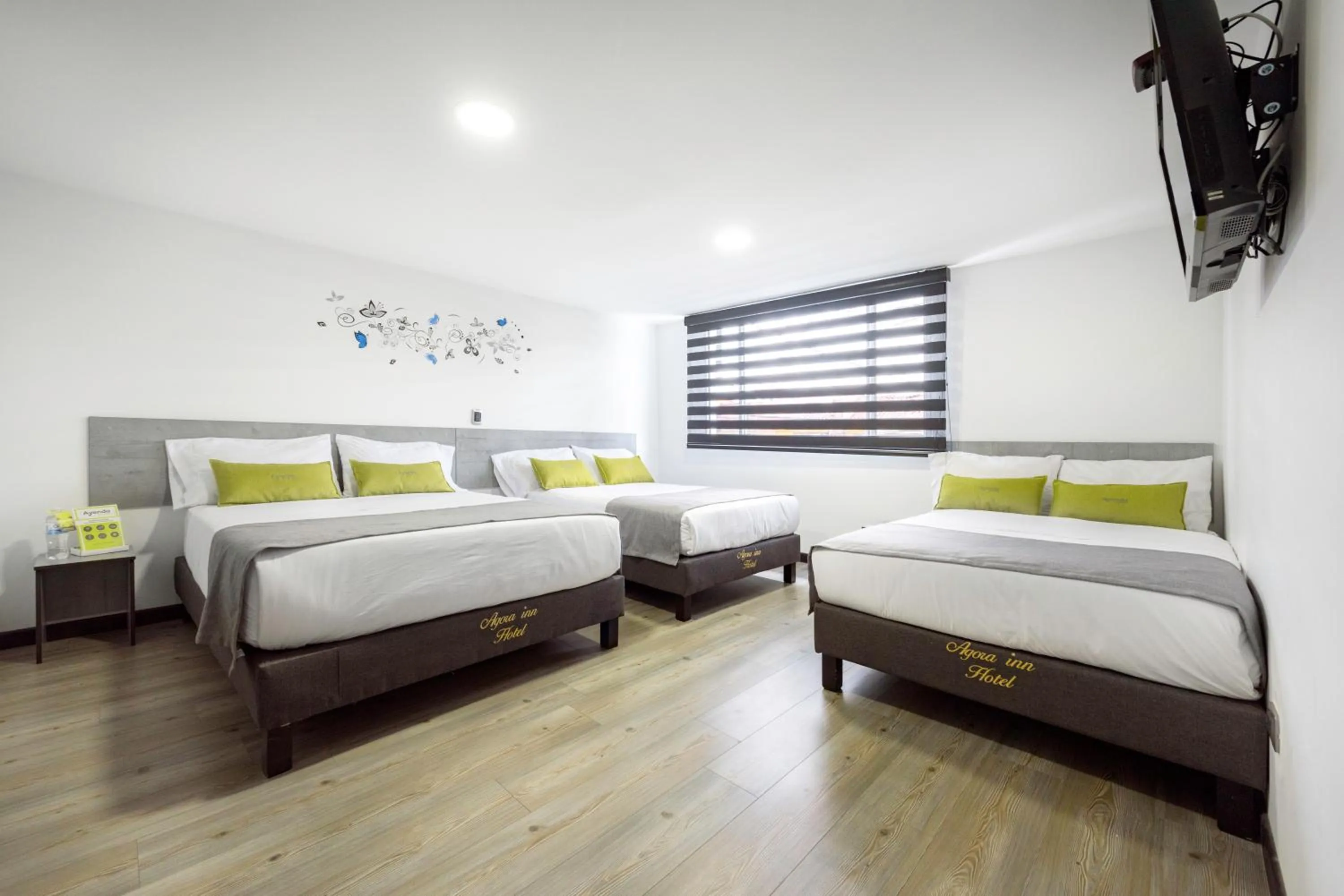 Bed in Ayenda 1024 Agora Inn Hotel