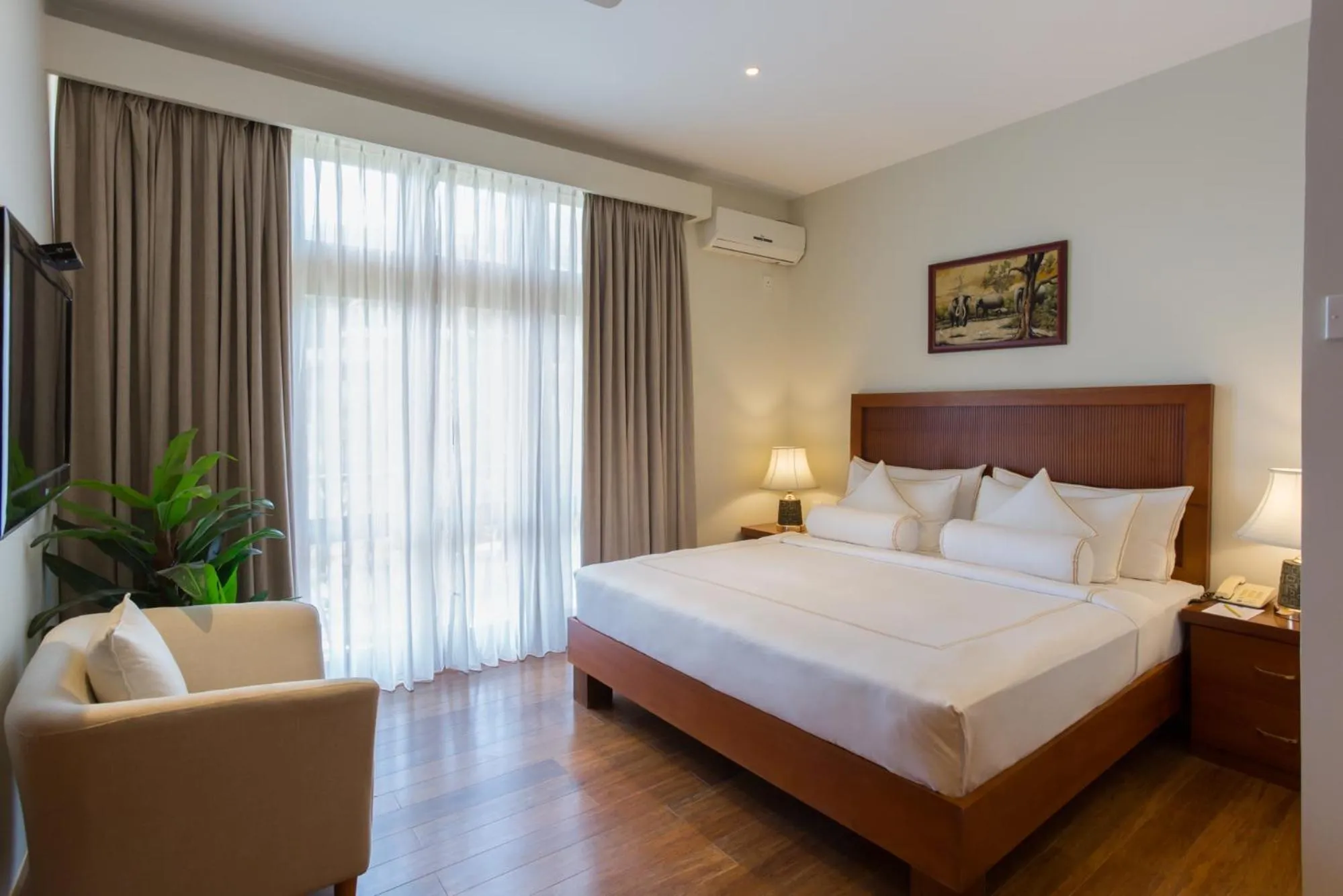 Photo of the whole room, Bed in Serene Villa 38