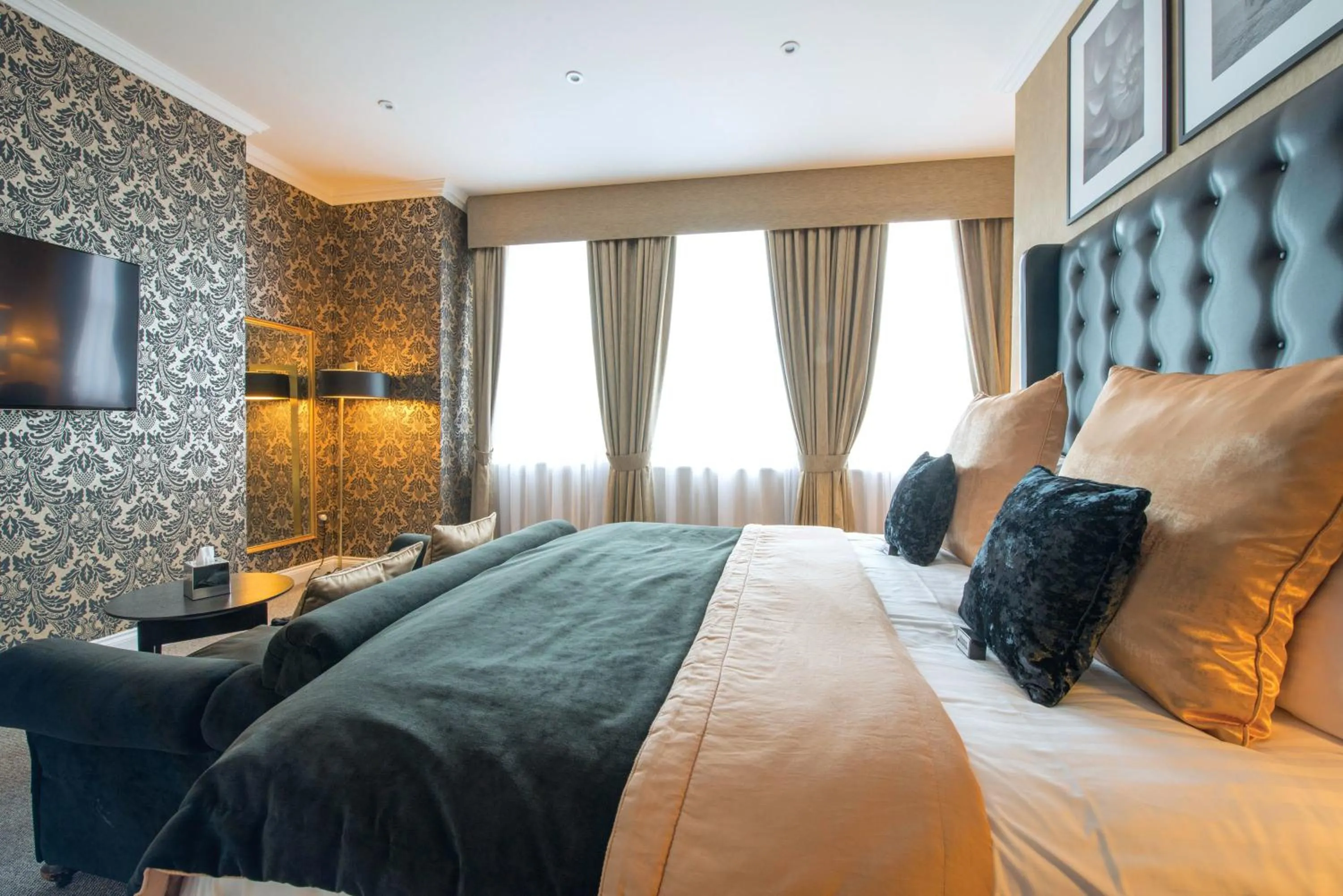 Bedroom, Bed in Hythe Imperial Hotel, Spa & Golf