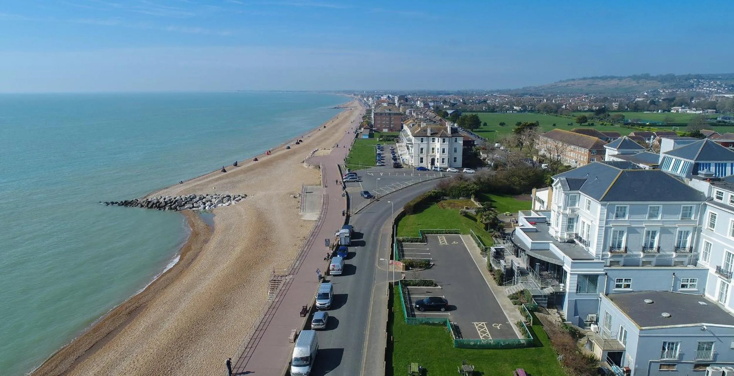 Sea view in Hythe Imperial Hotel, Spa & Golf
