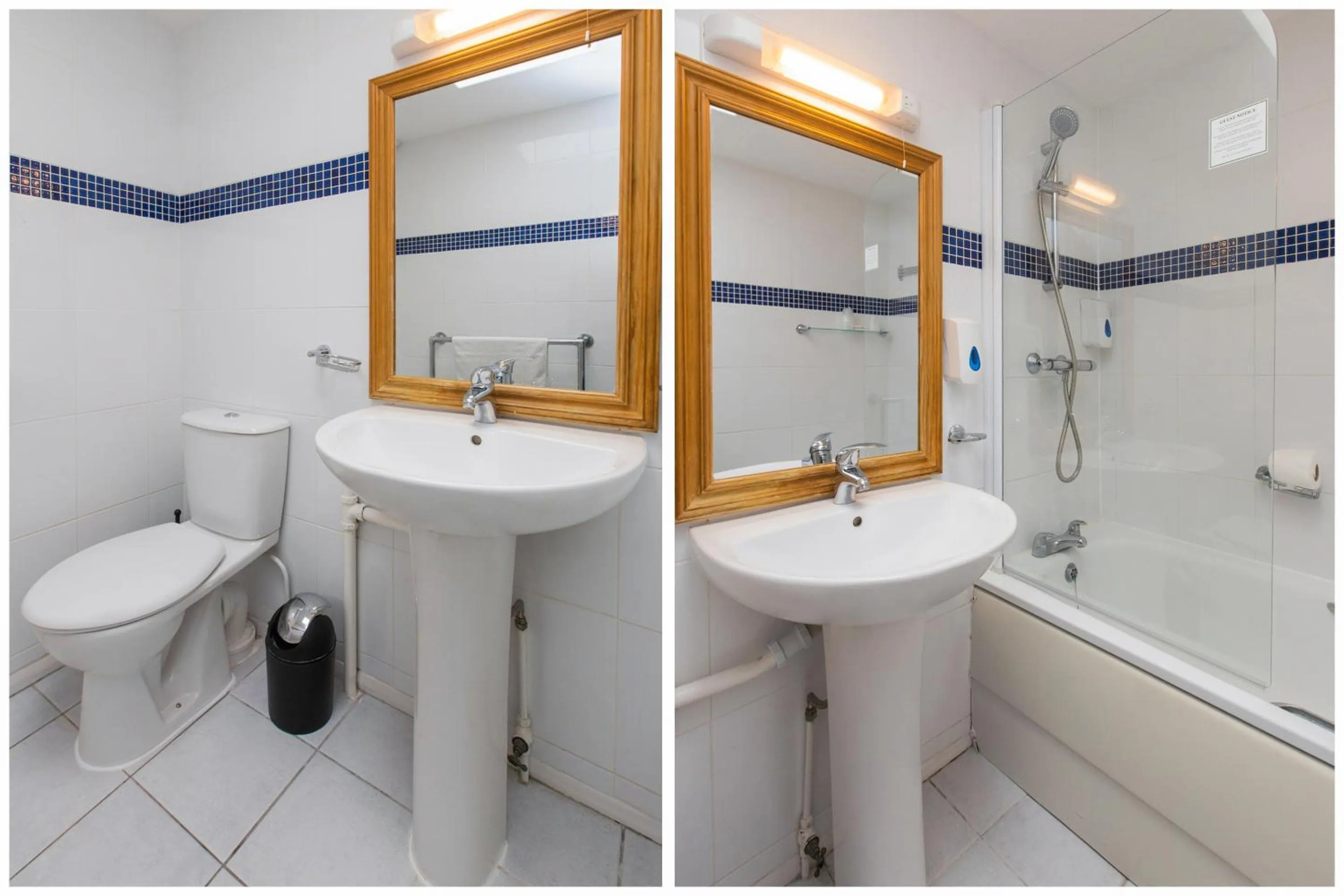 Bathroom in OYO Stade Court Hotel