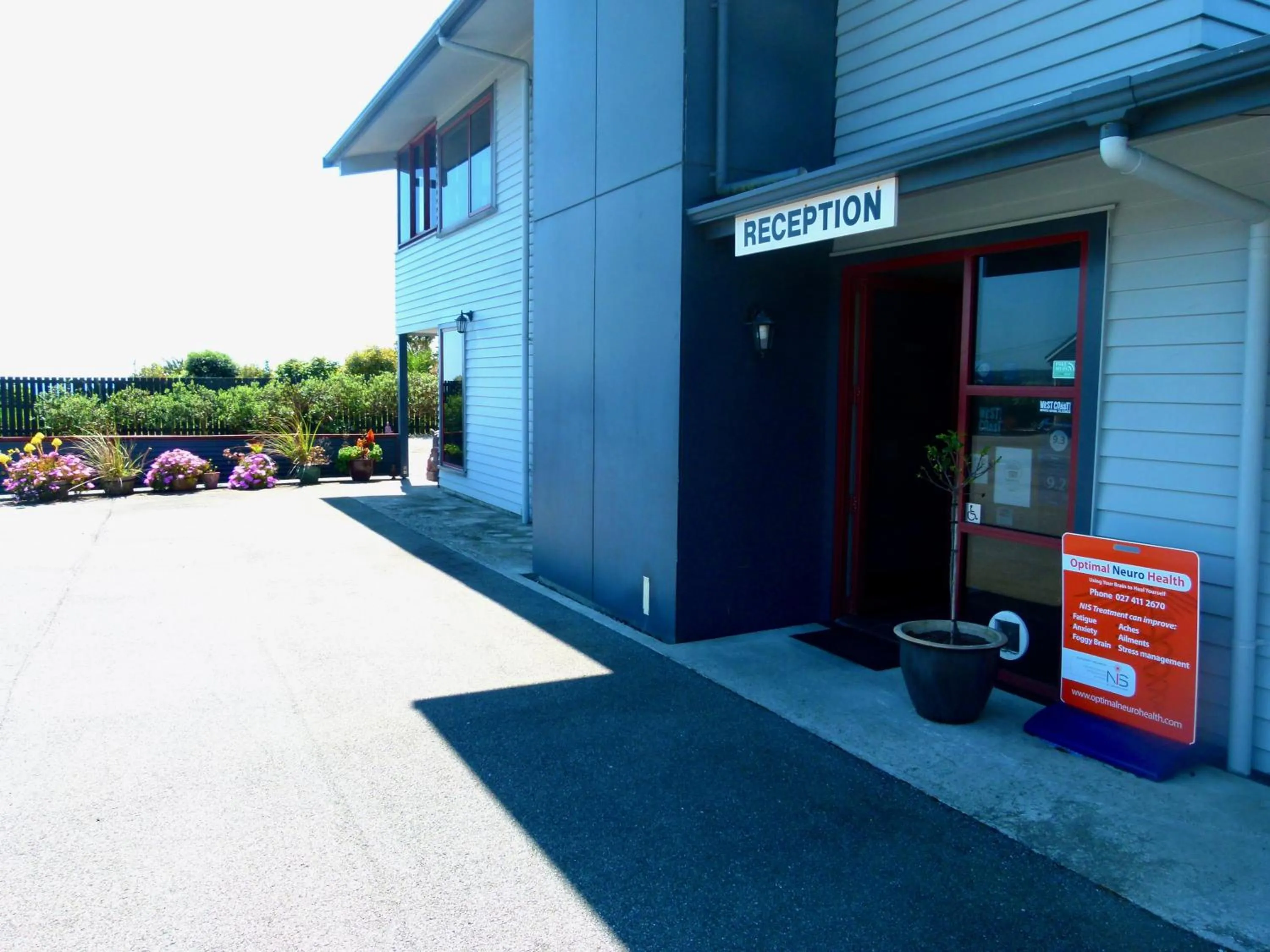 Facade/entrance in BeachView Motel