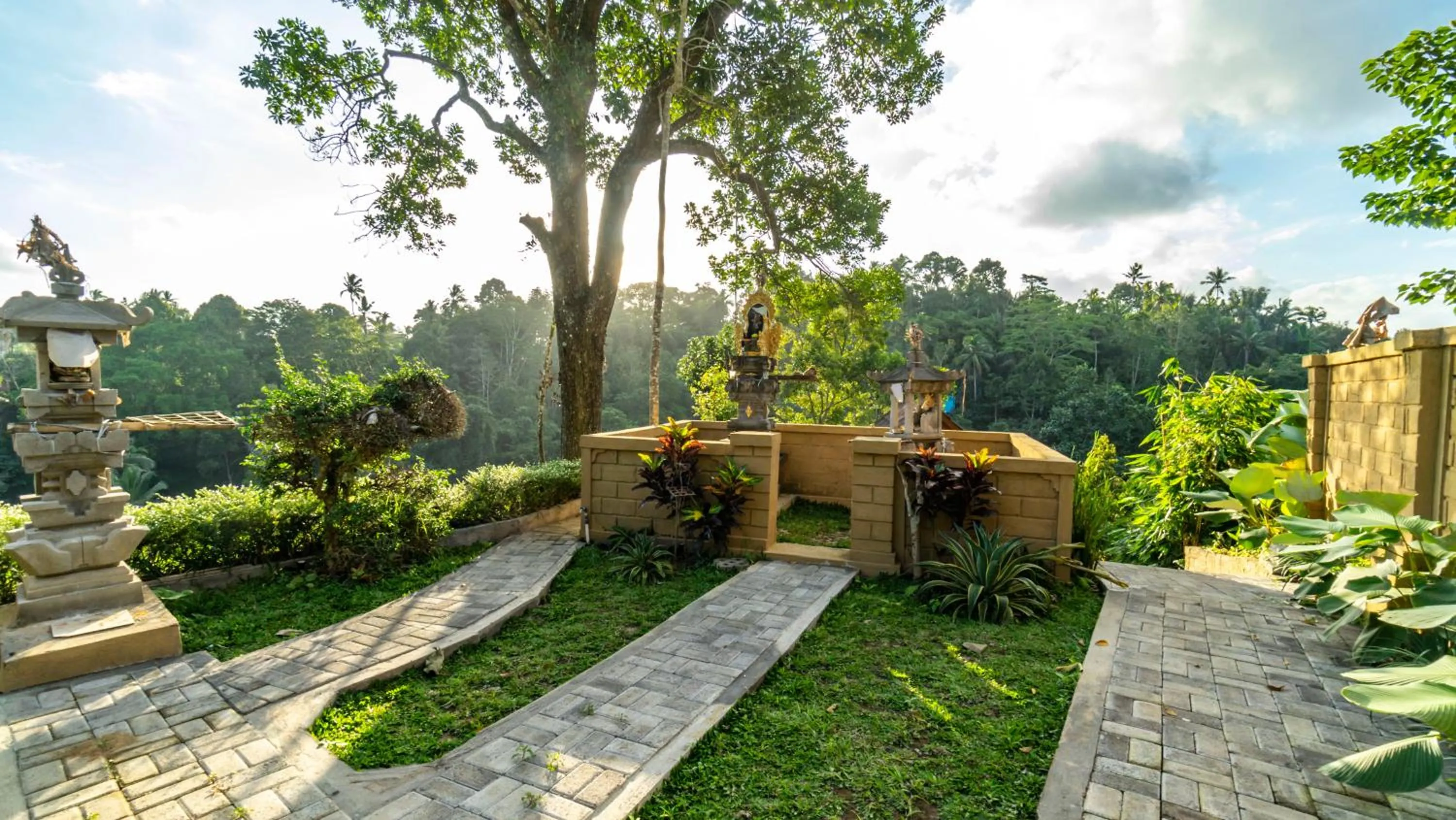 Area and facilities in Anja Villas Ubud