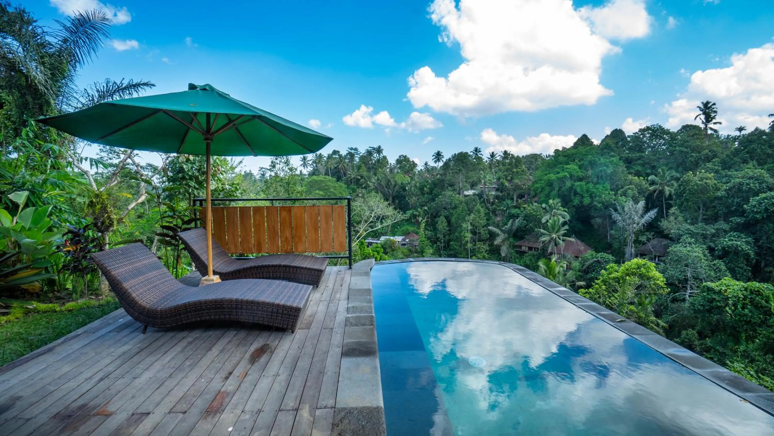 Swimming pool in Anja Villas Ubud