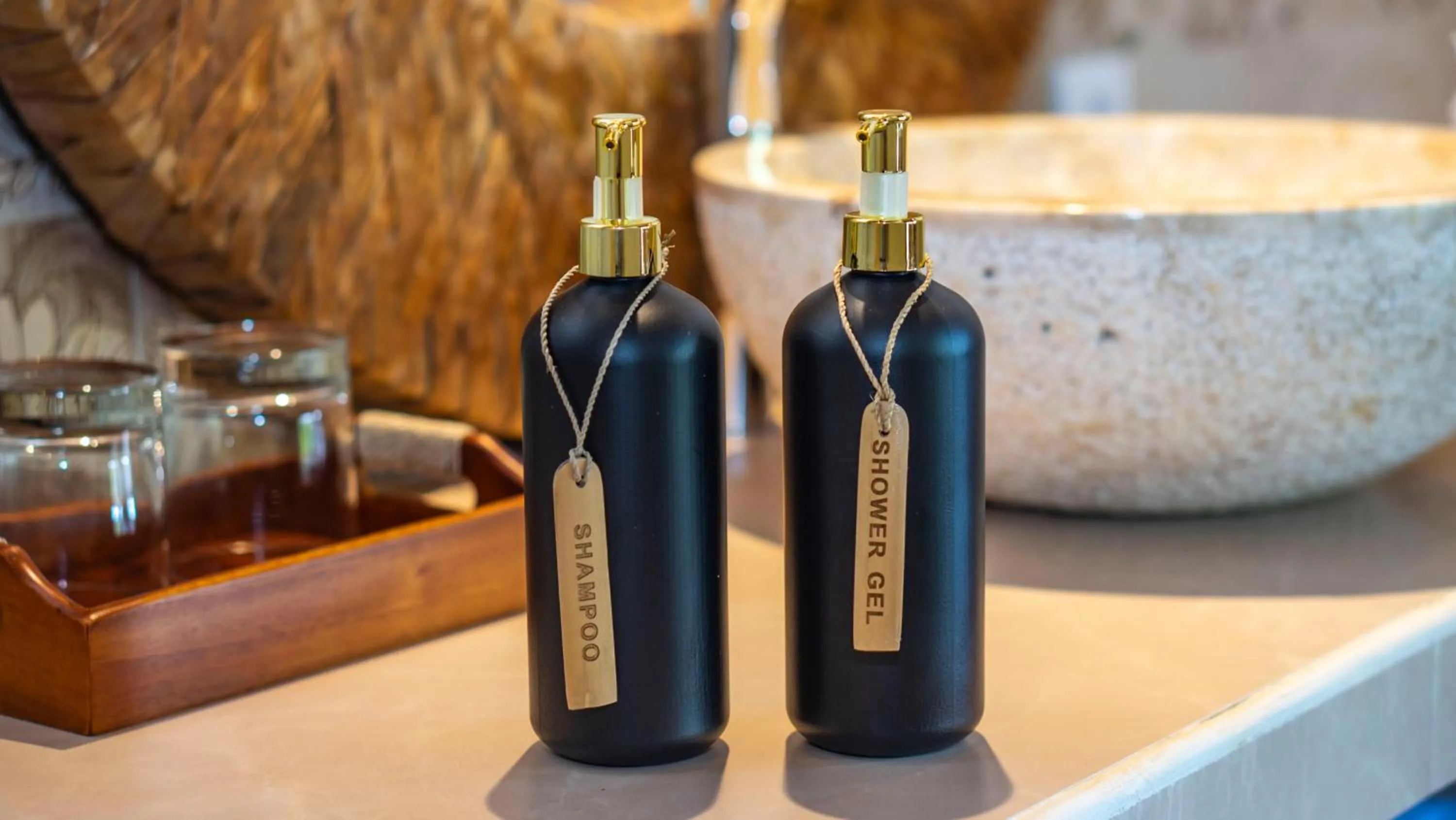 Bathroom in Anja Villas Ubud