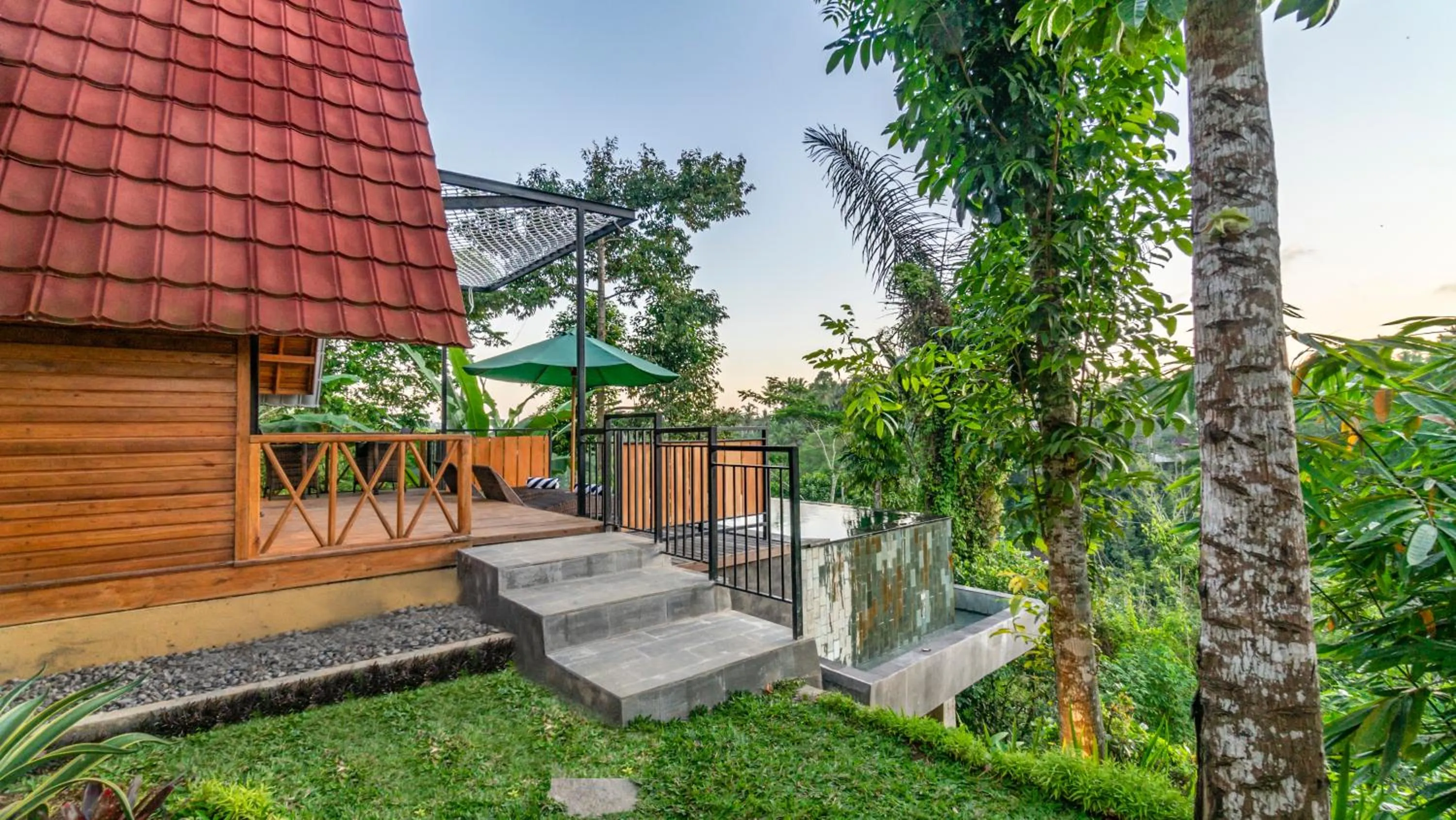 Area and facilities in Anja Villas Ubud