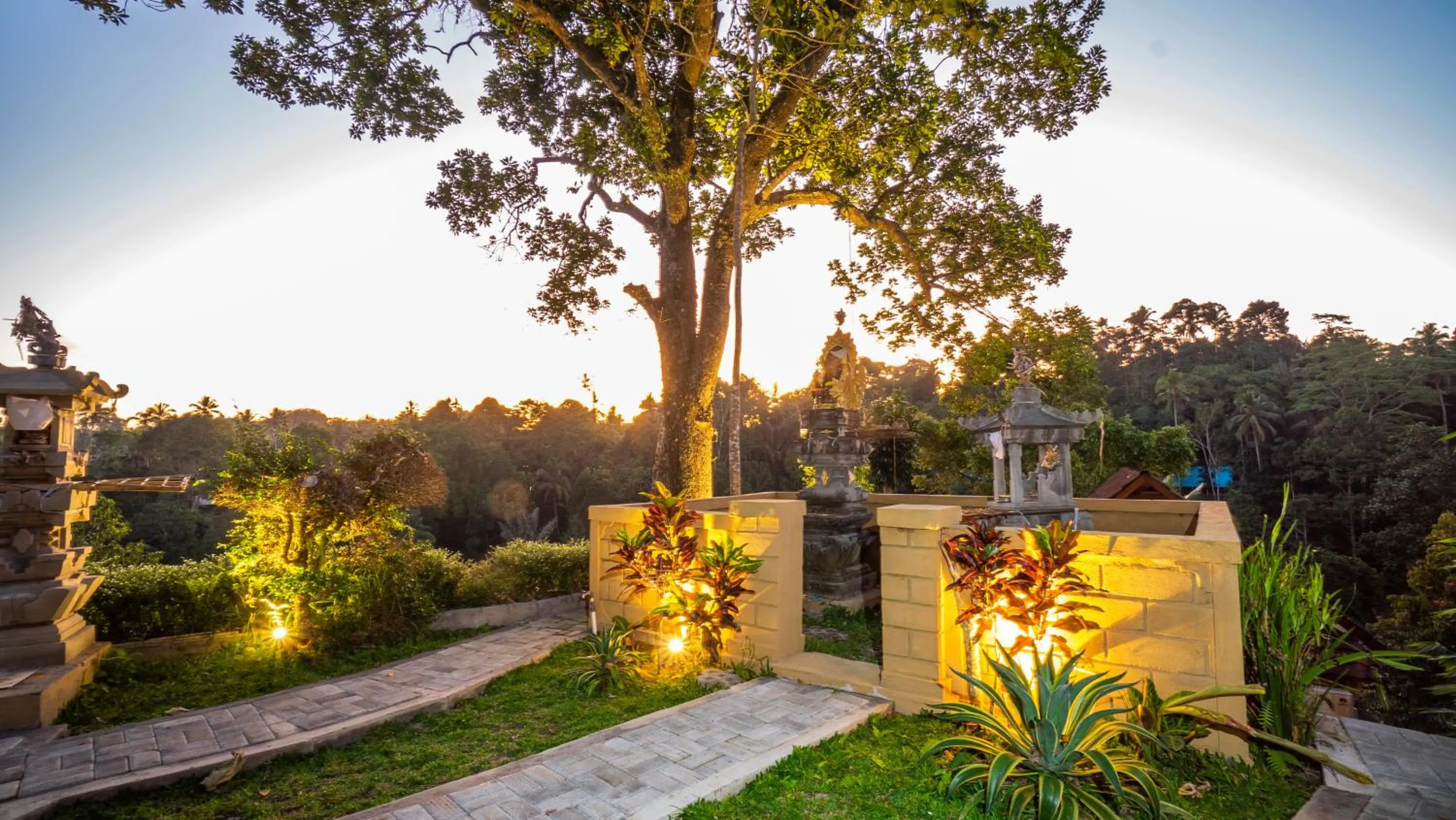 Area and facilities in Anja Villas Ubud