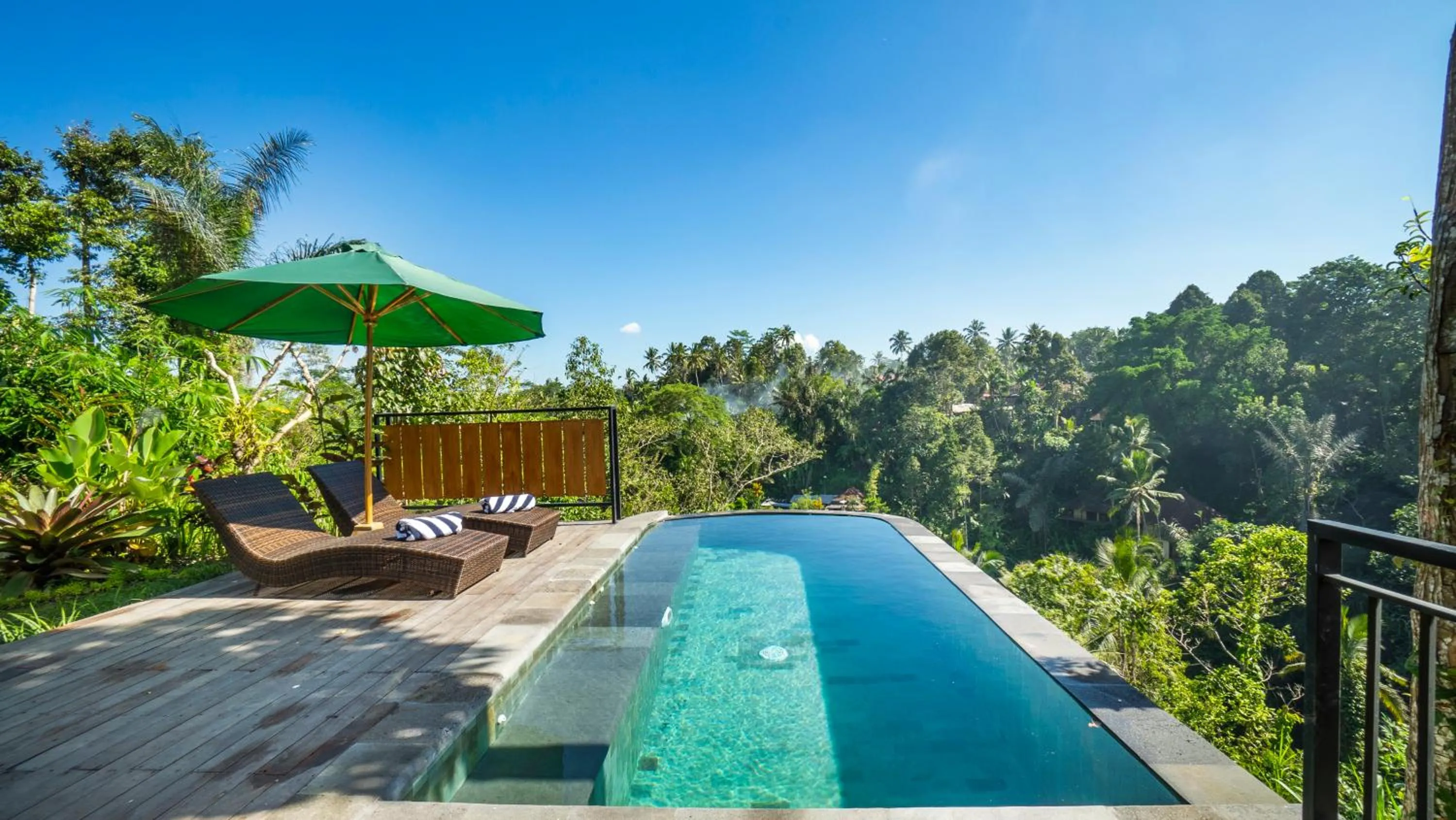 Swimming pool in Anja Villas Ubud
