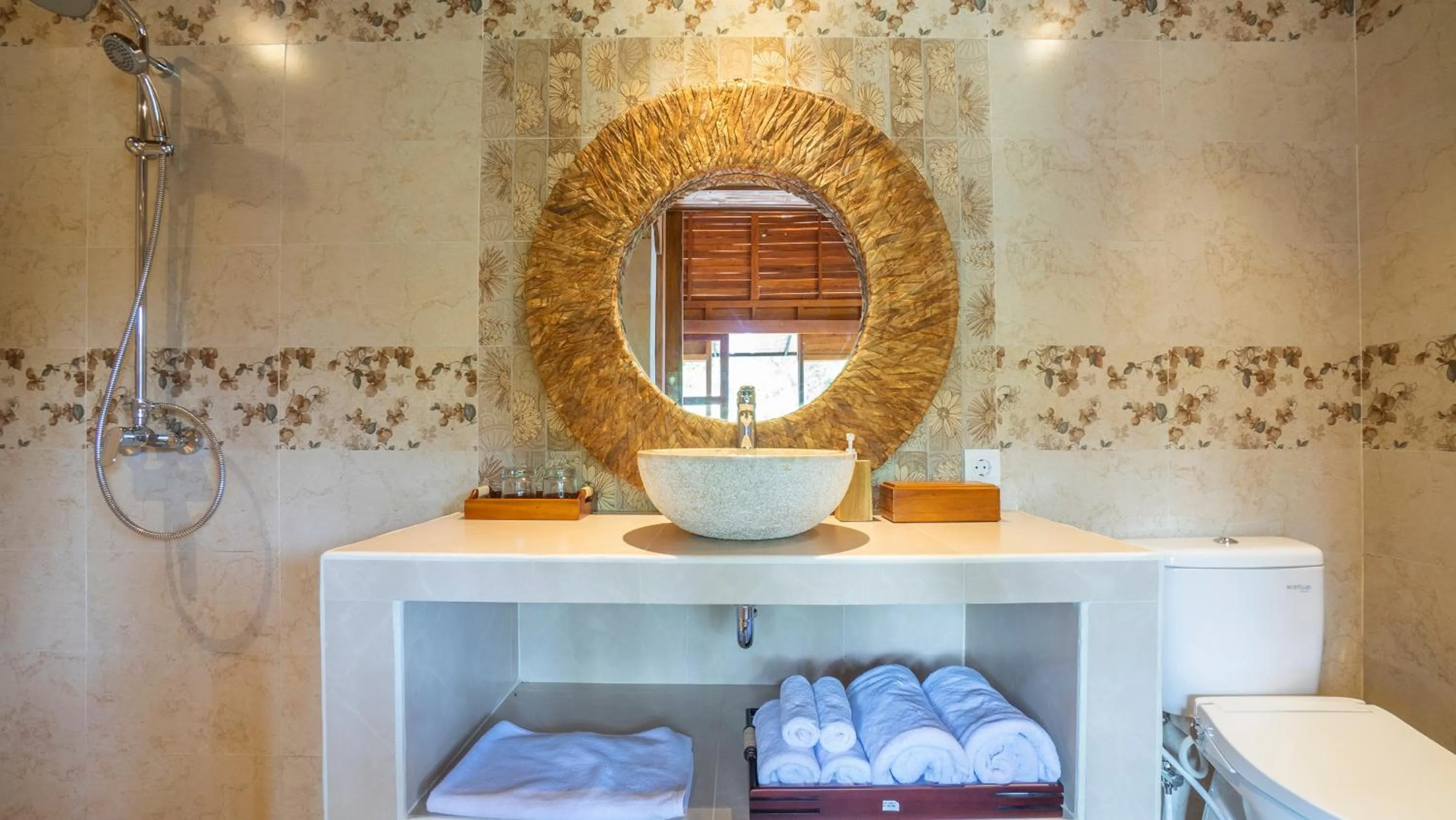 Bathroom in Anja Villas Ubud