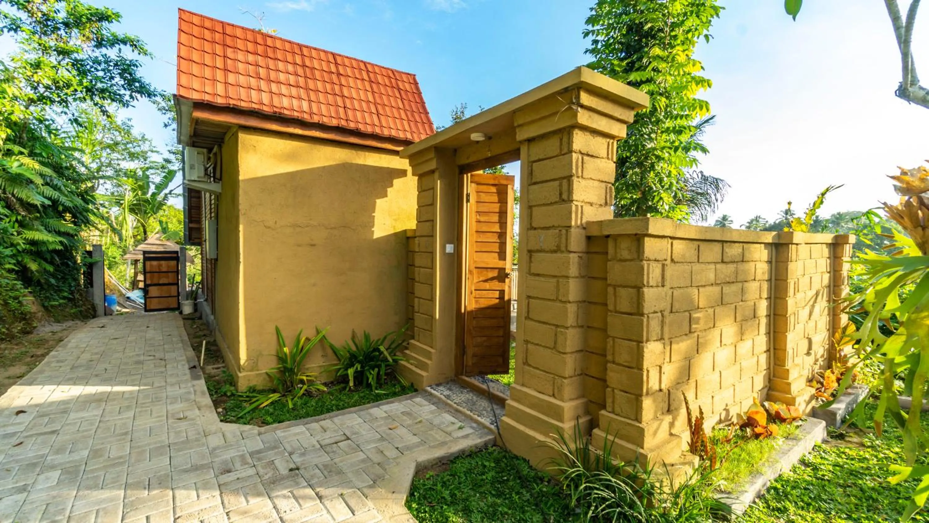 Facade/entrance in Anja Villas Ubud