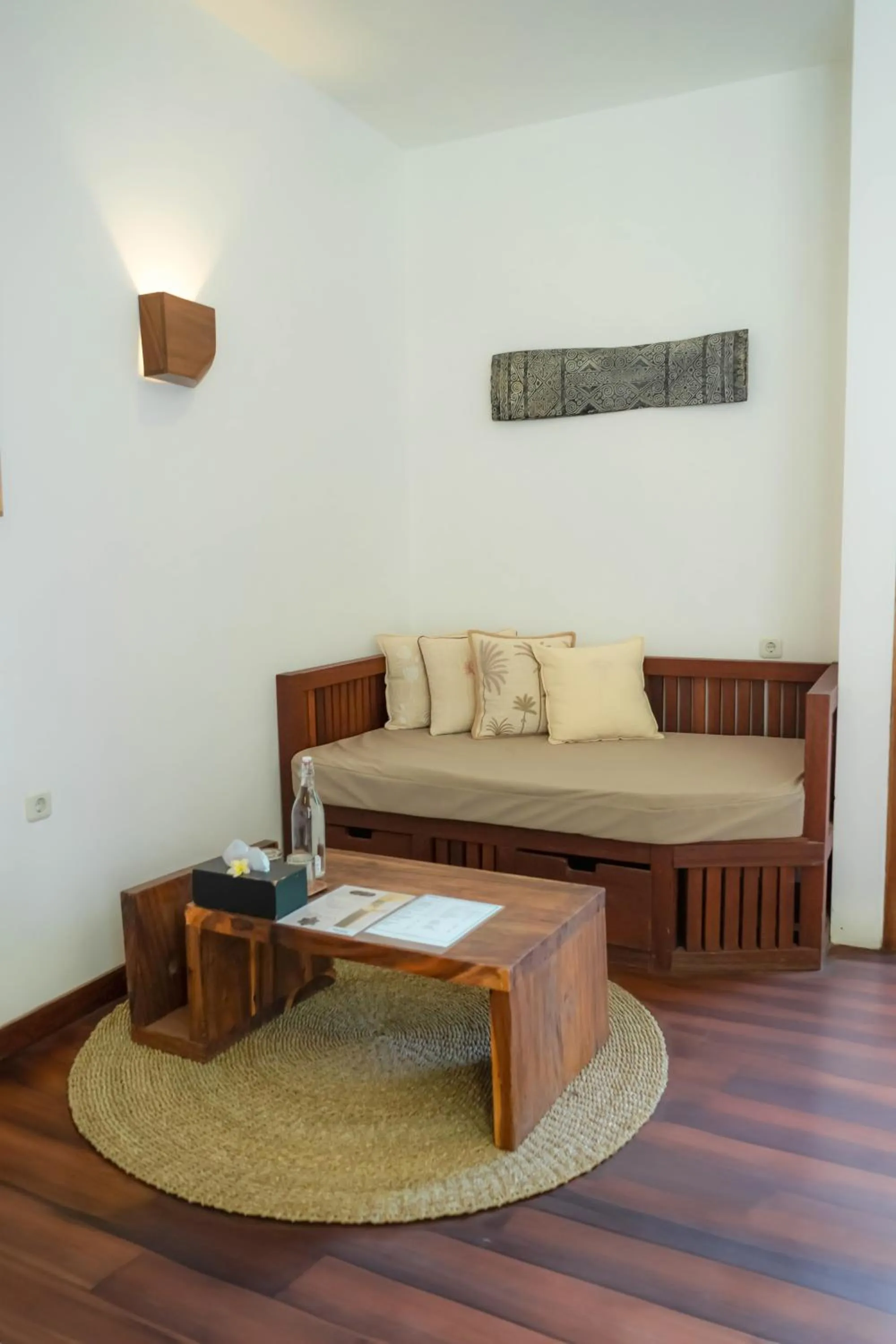 Seating area, Bed in Villa Nero