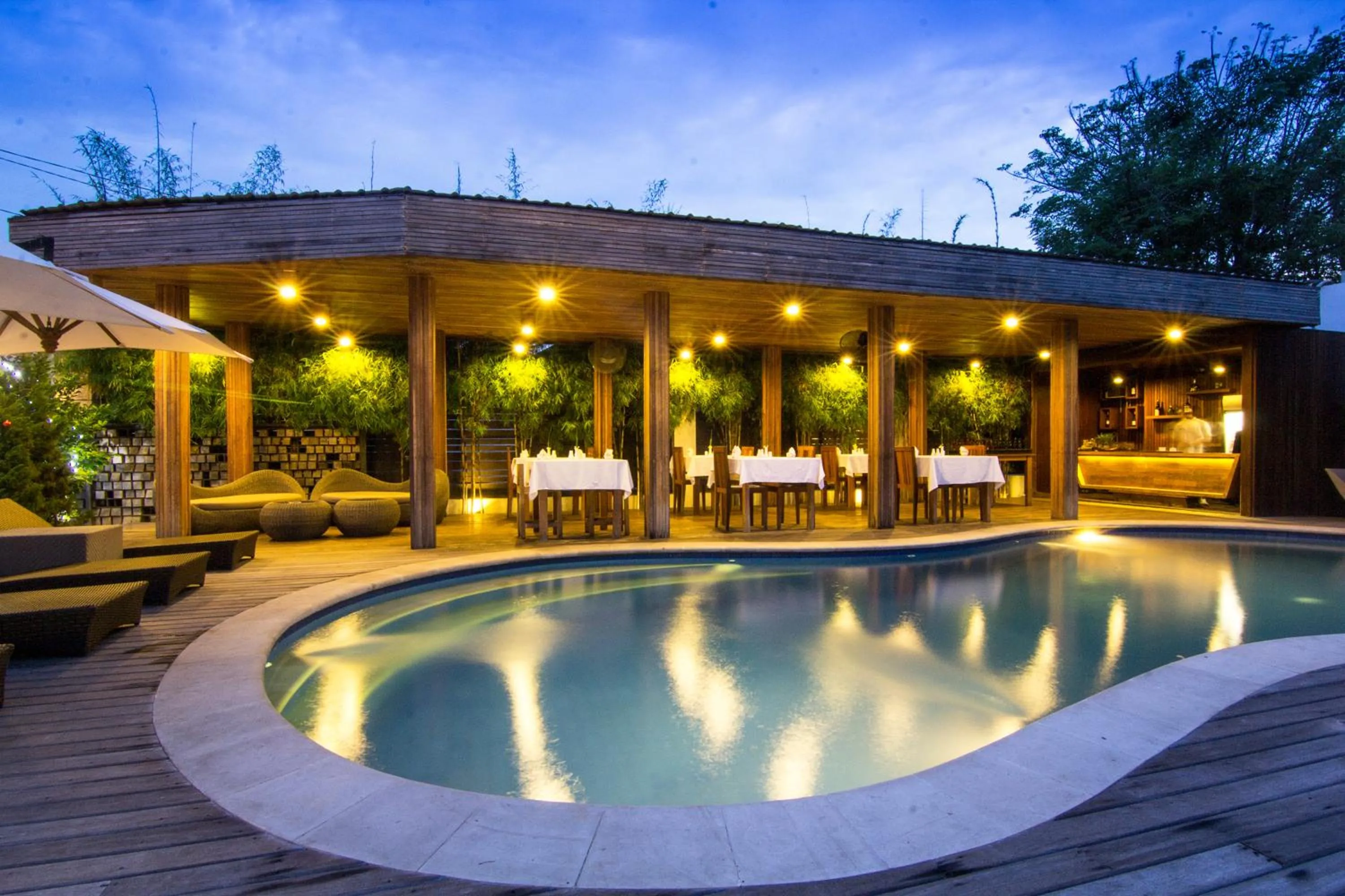 Swimming pool in Villa Nero